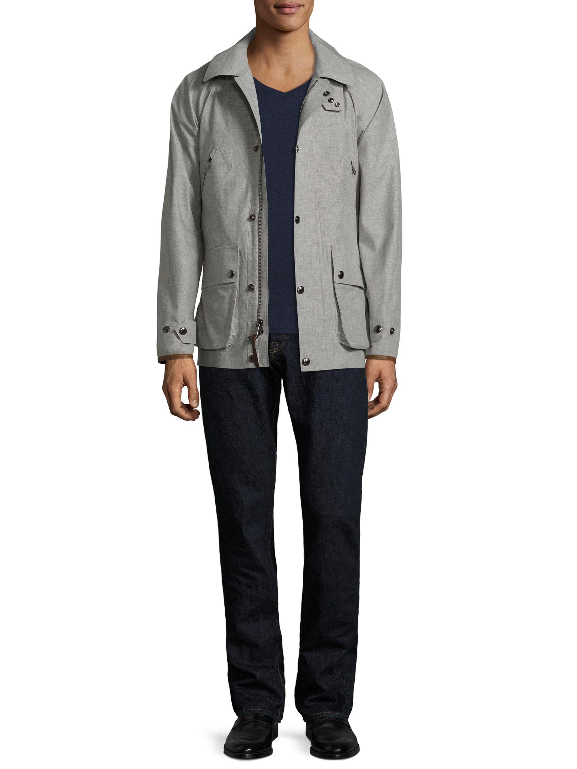 water resistant wool coat