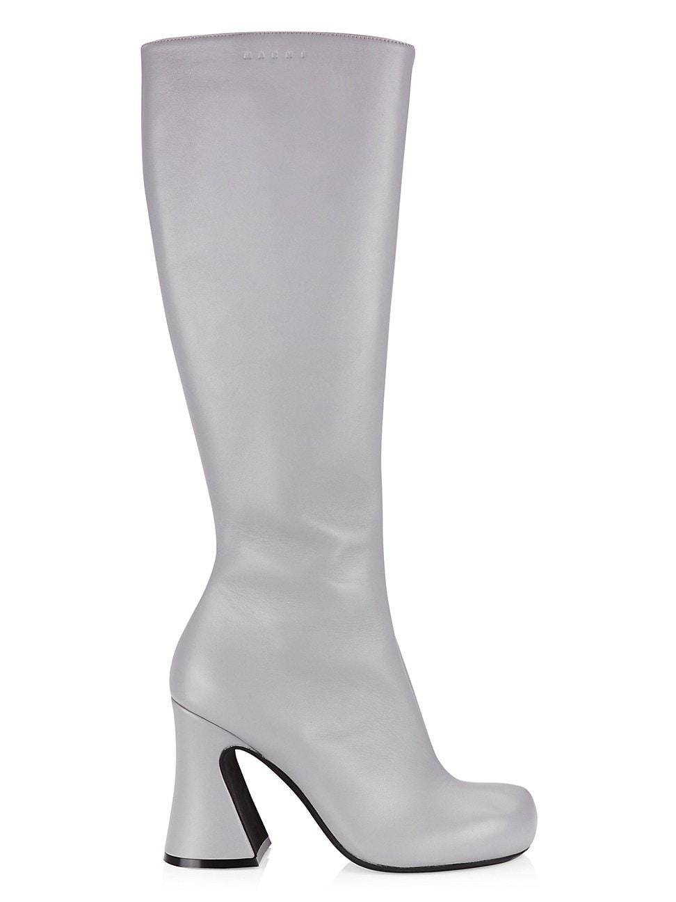 Marni Leather Knee-high Boots | Lyst