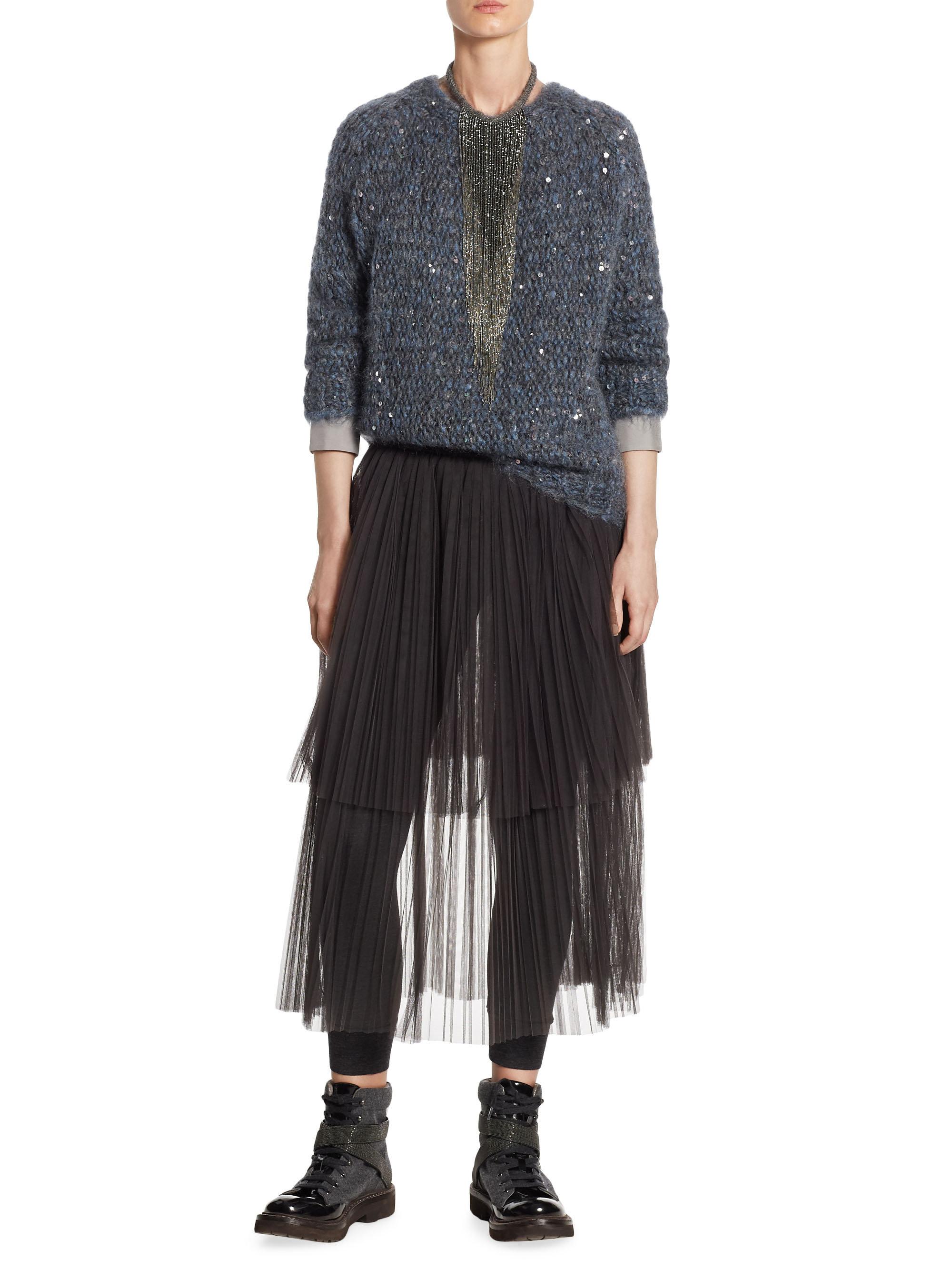 tulle skirt with leggings