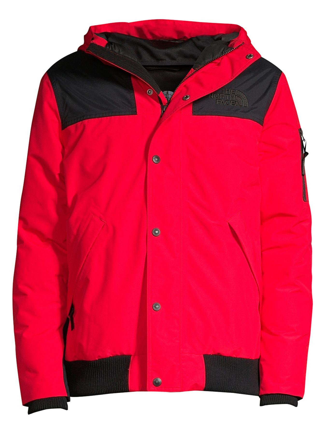 The North Face Synthetic Newington Down Jacket in Red for Men - Lyst