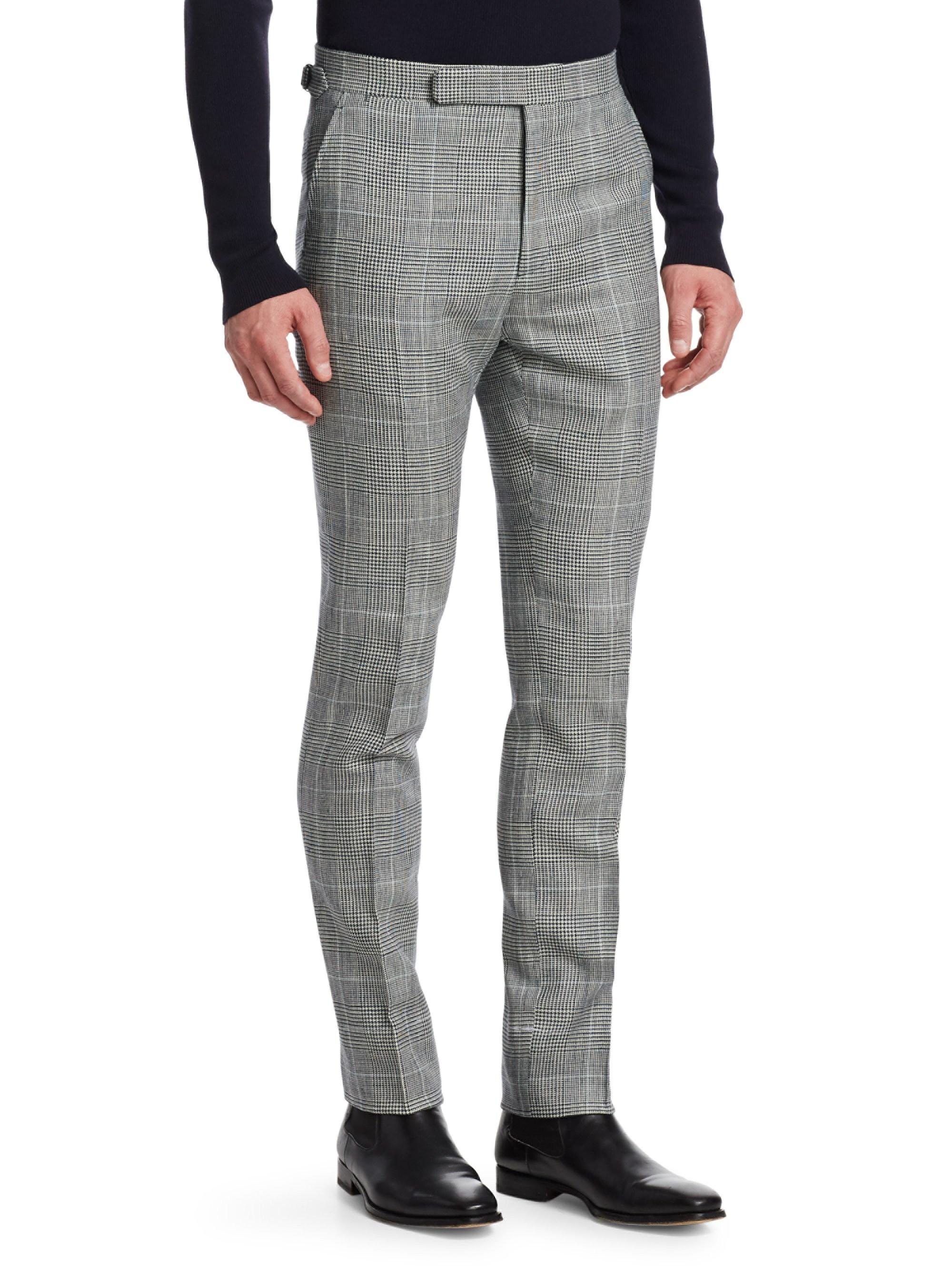 men's ralph lauren plaid pants