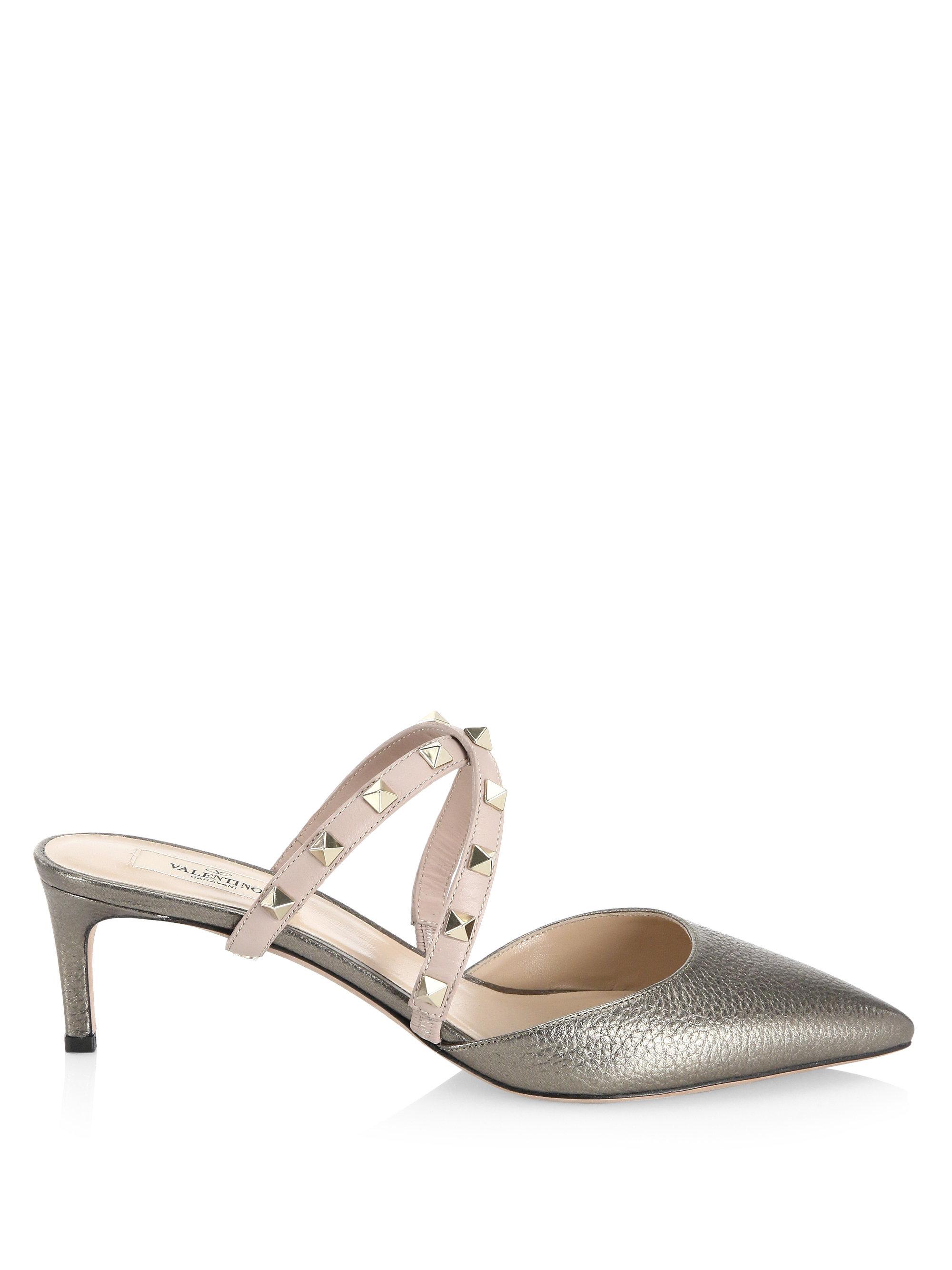 valentino studwrap mules