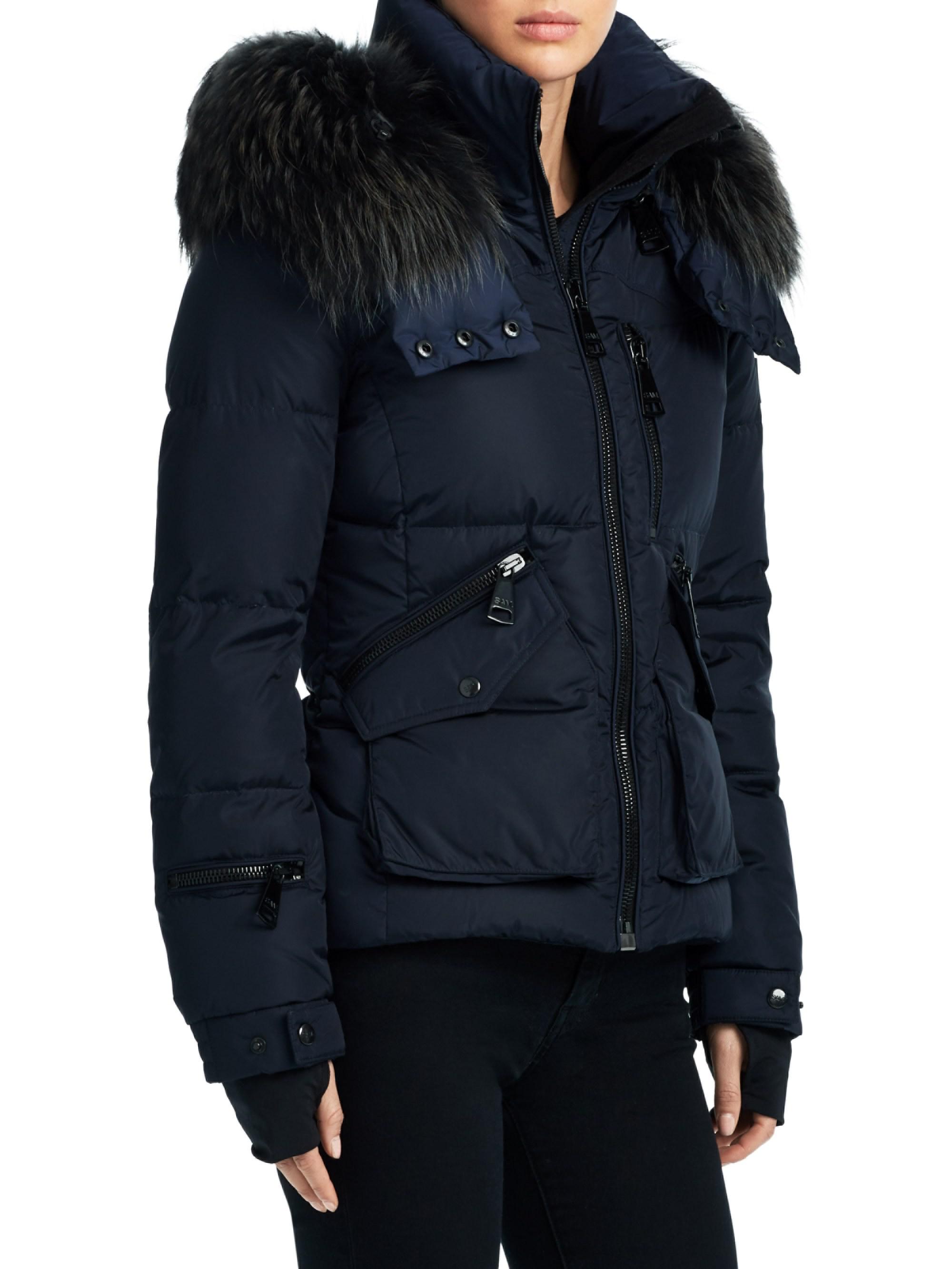 sam jetset short down jacket