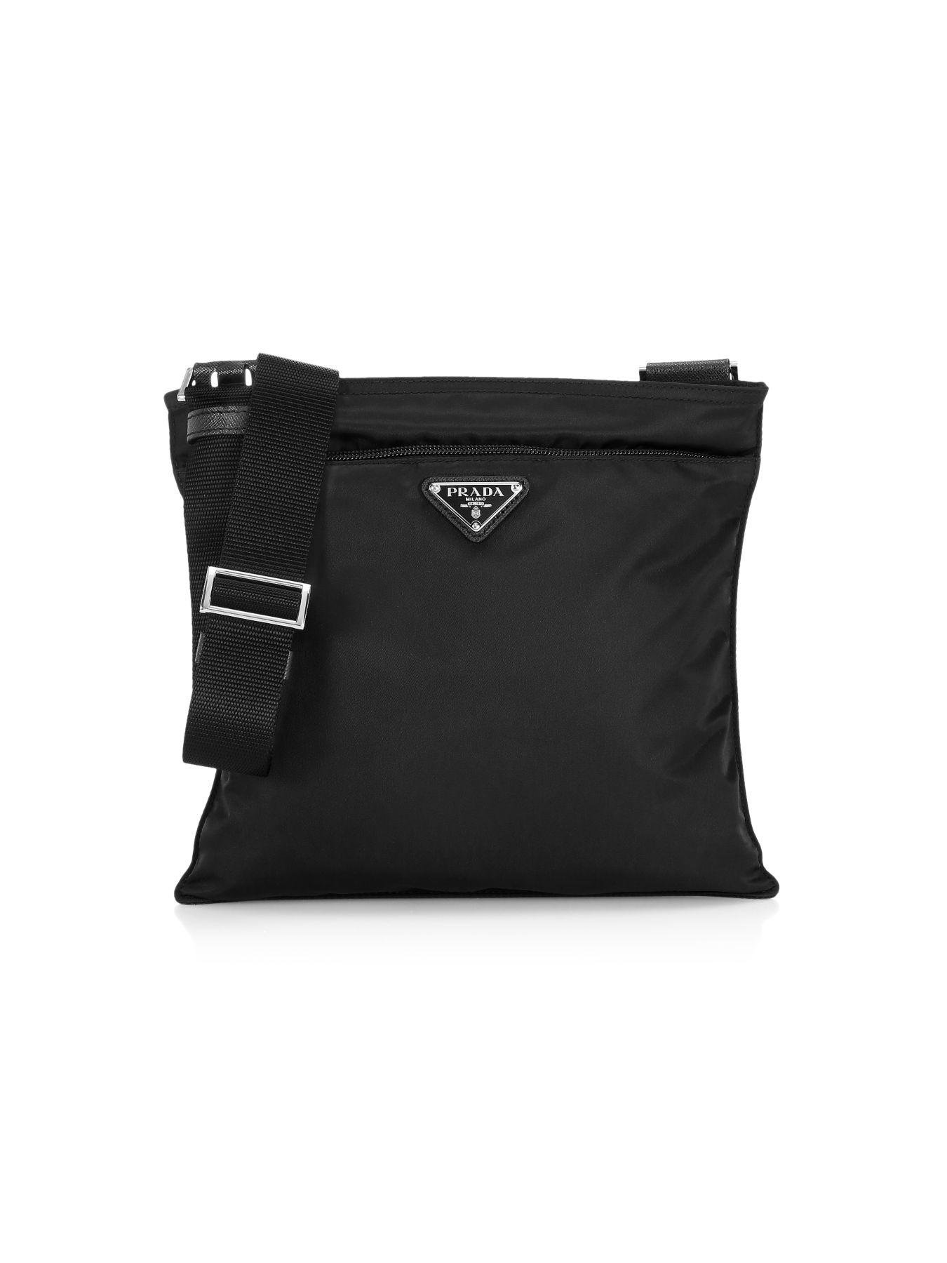 Prada Synthetic Small Nylon Crossbody Bag in Nero-Black (Black) - Save 30% - Lyst