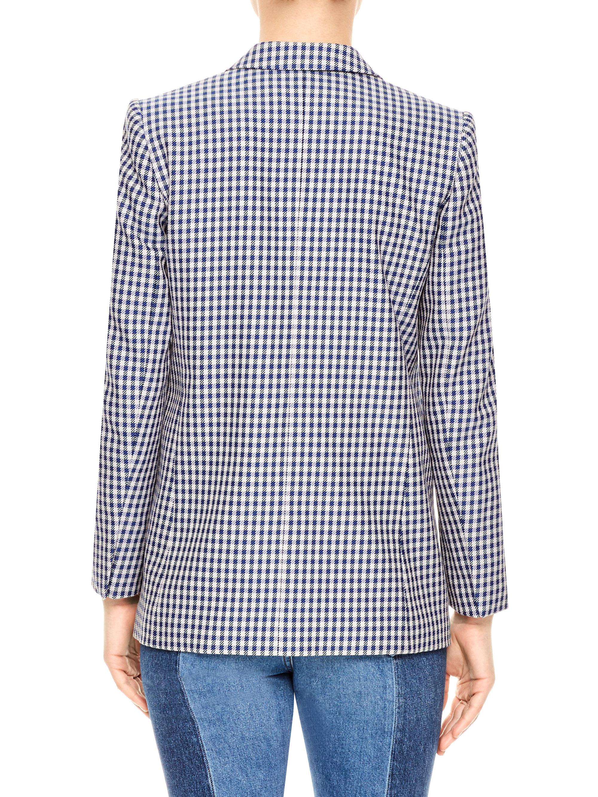 sandro checked blazer