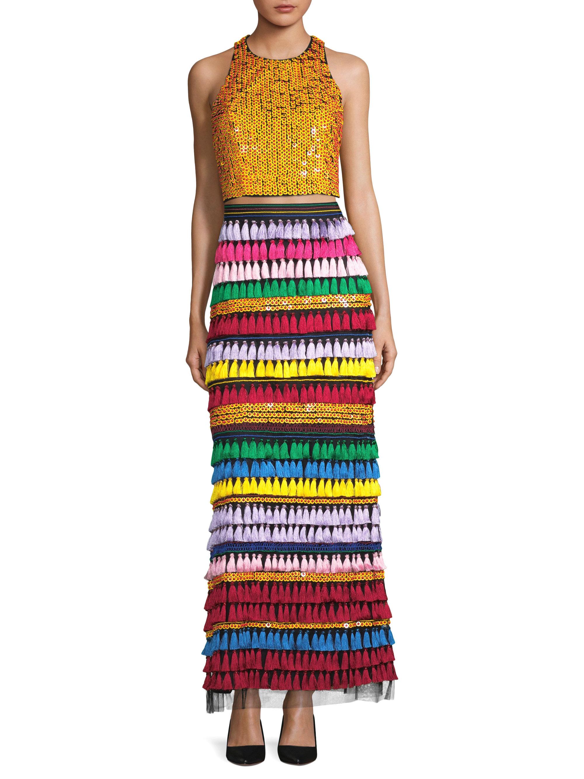 alice and olivia merrill skirt