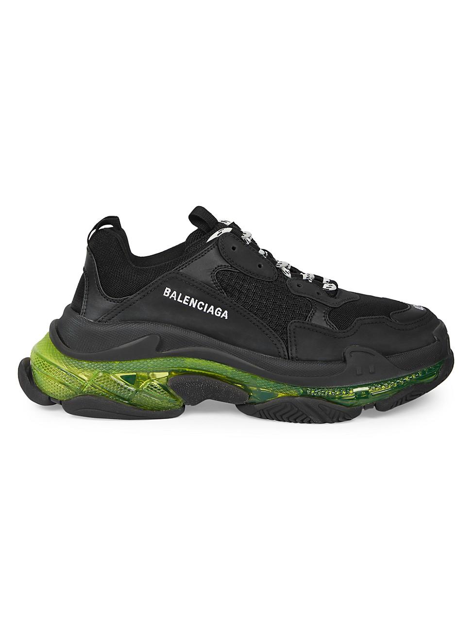 balenciaga triple s clear sole mens