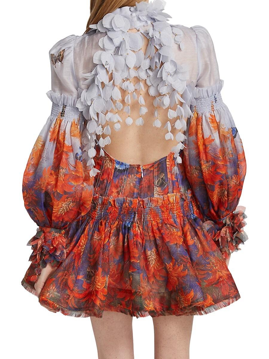 botanica belted mini dress