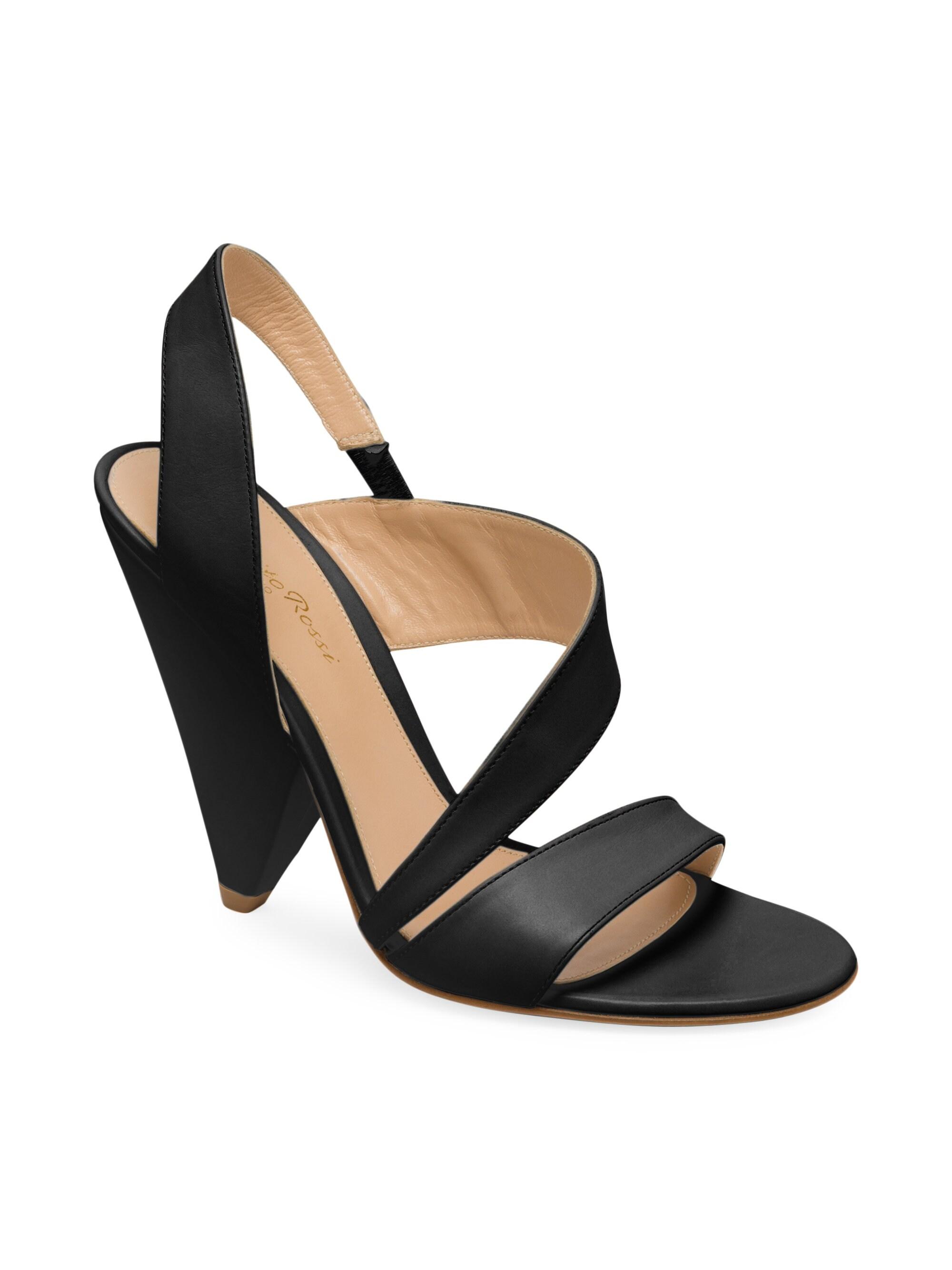 Gianvito Rossi Triangle-heel Leather 