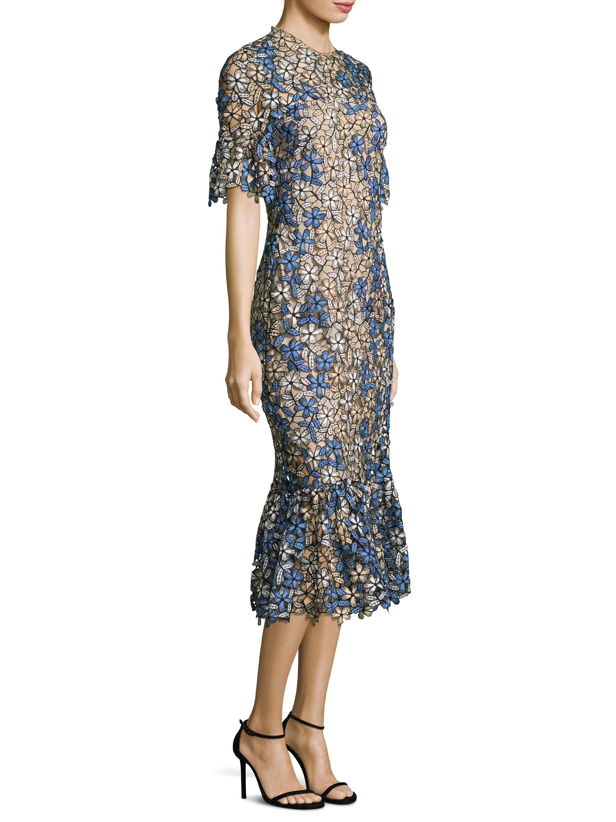 shoshanna lace dress