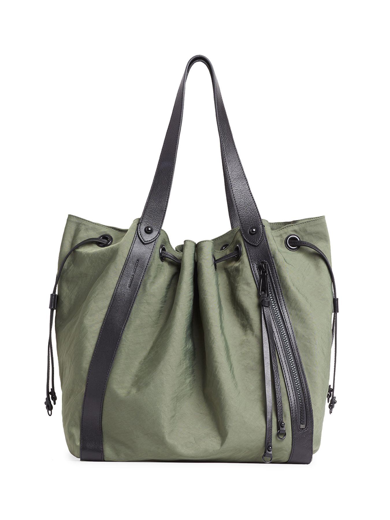 Rebecca Minkoff Synthetic M.a.b. Nylon Tote in Olive Black (Green) Lyst