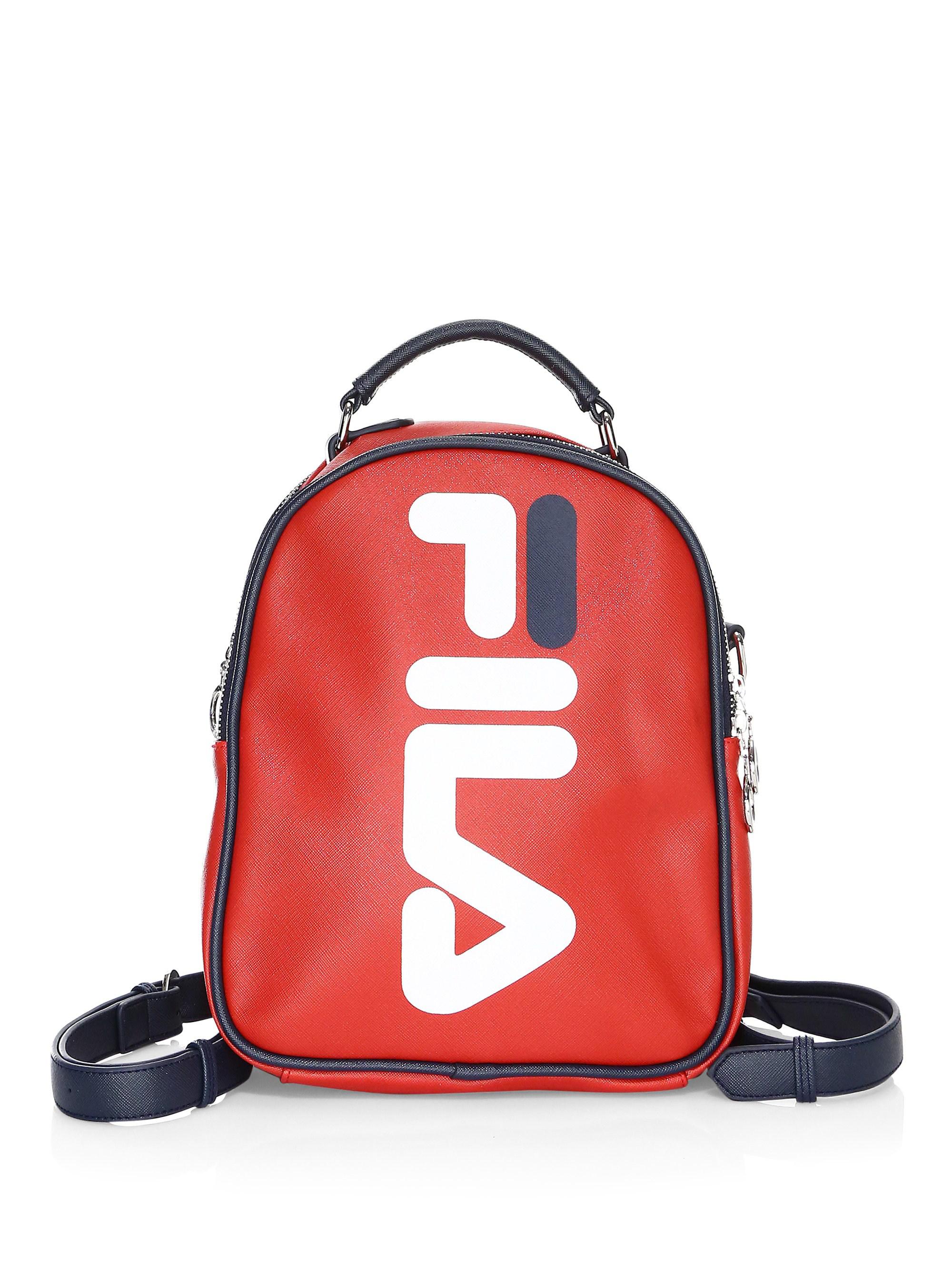 fila backpack red
