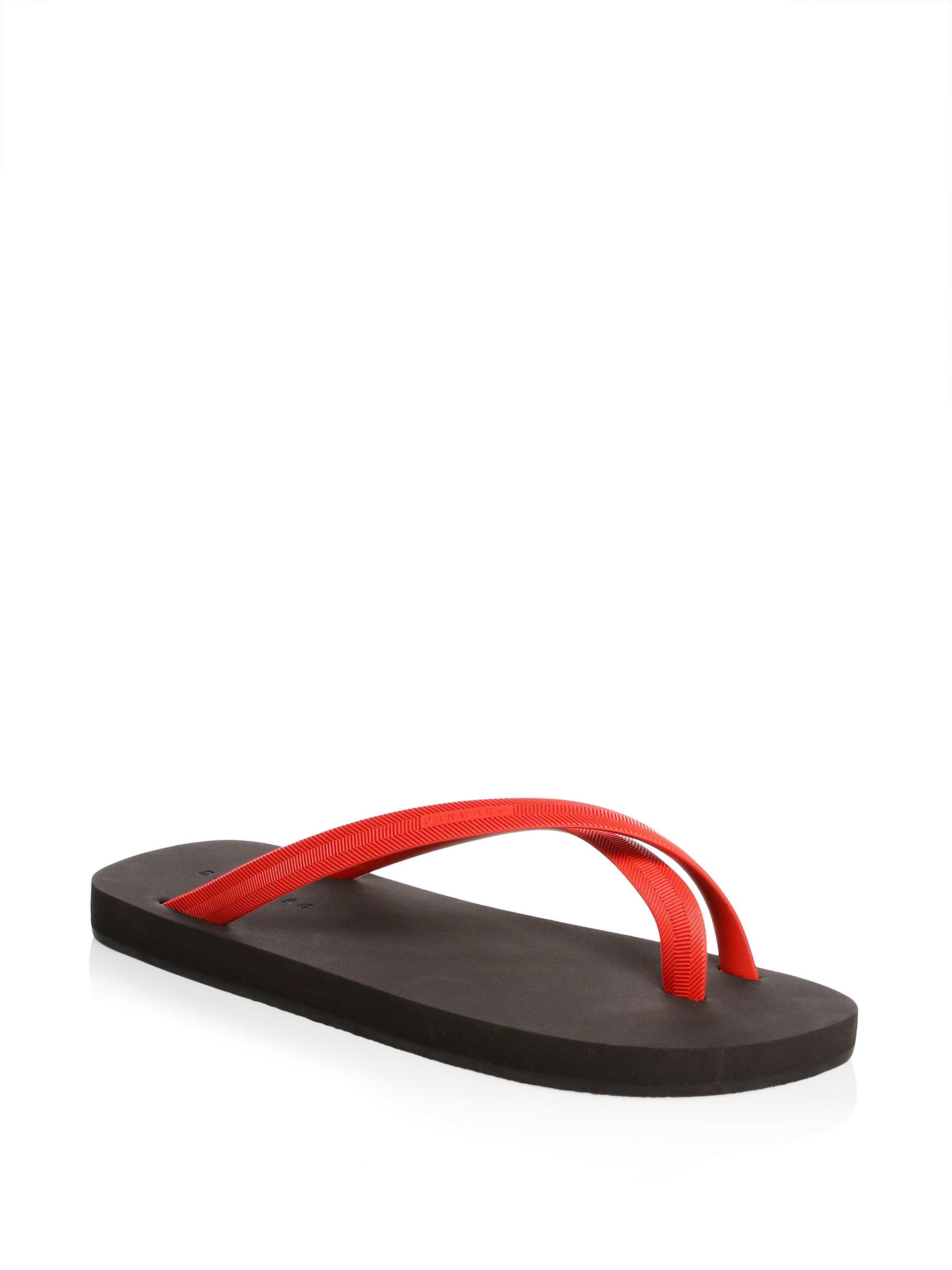 cross toe flip flops