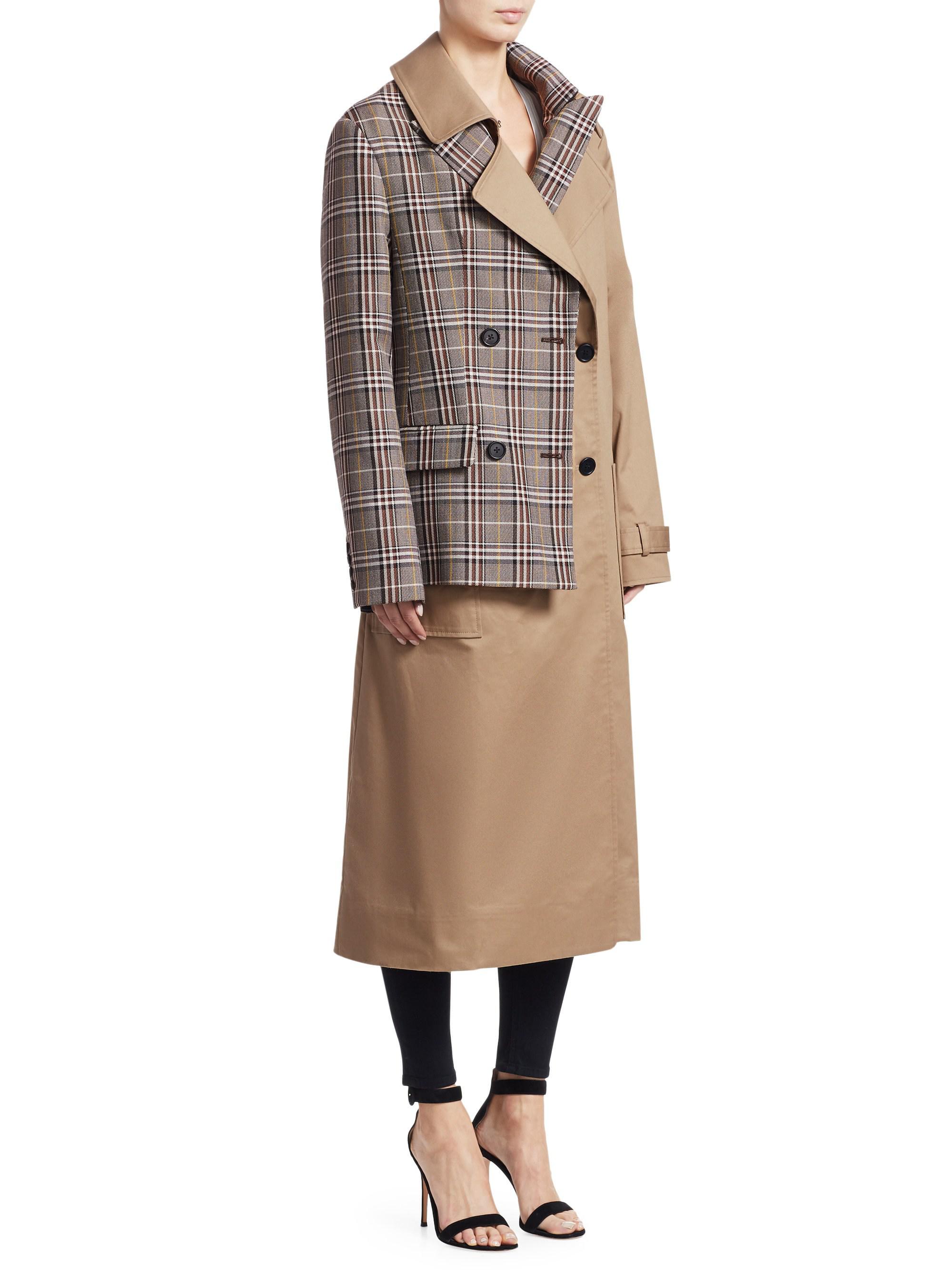 half trench coat