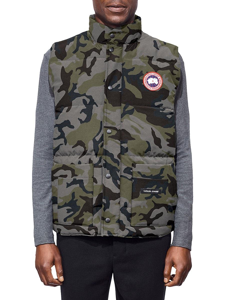 Canada Goose Synthetic Freestyle Crew Vest in Rust (Blue) for Men | Lyst
