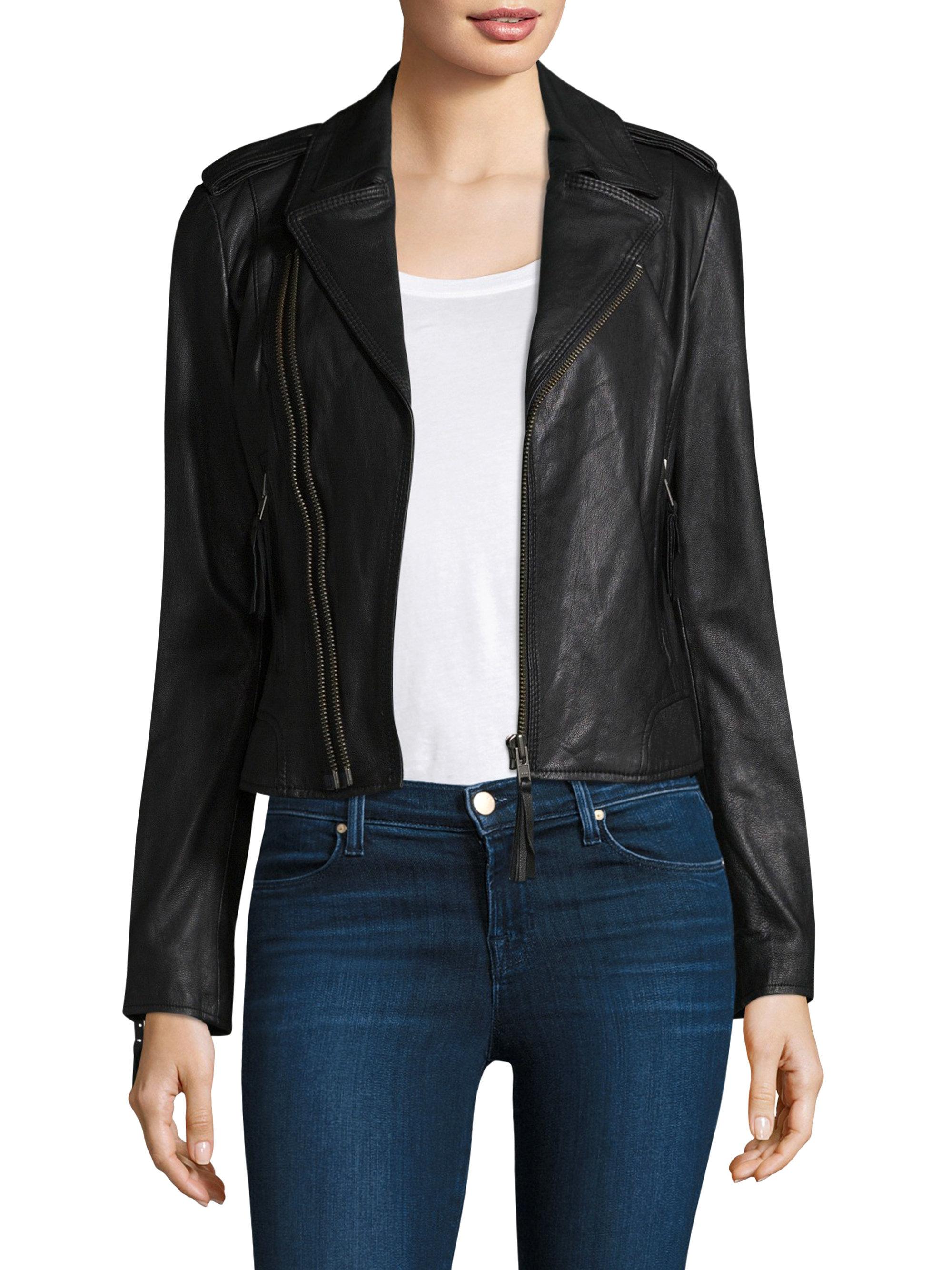Lyst Joie Ailey Leather Jacket In Black Gallery