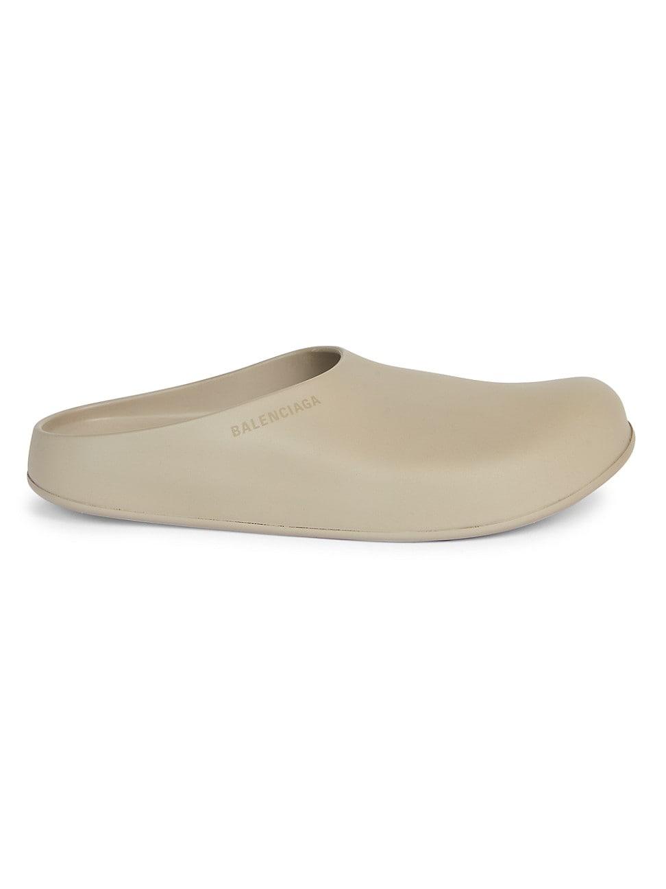 balenciaga clog pool slides