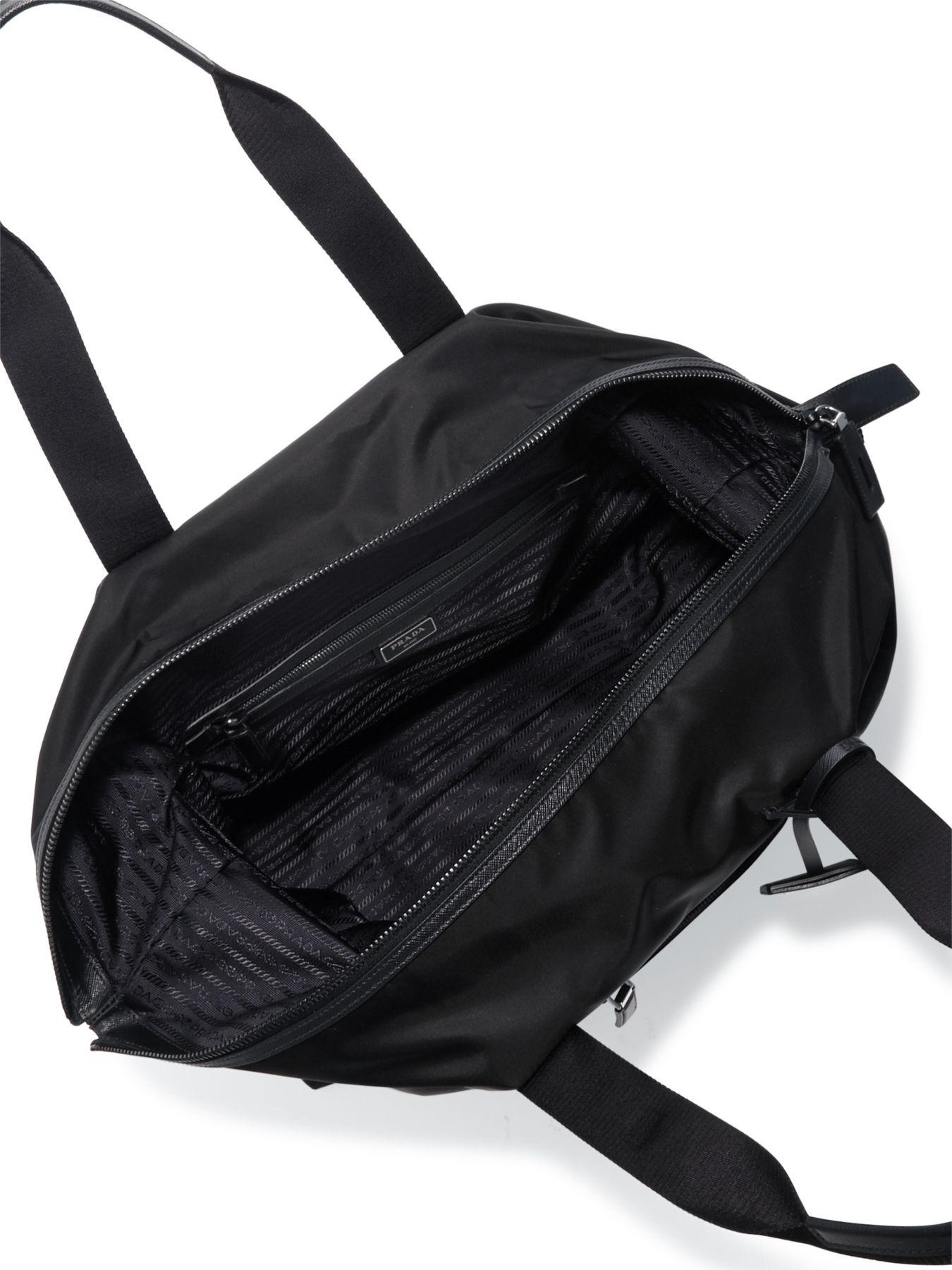 prada weekender duffle bag