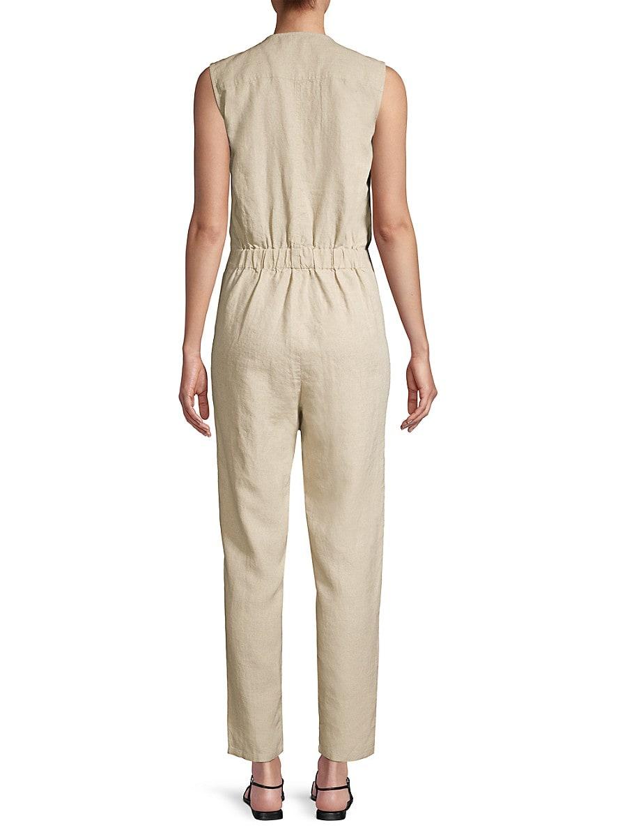 Eileen Fisher Organic Linen Ankle 