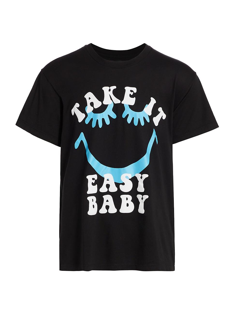 Amiri Take It Easy Baby Graphic T-shirt in Black for Men | Lyst