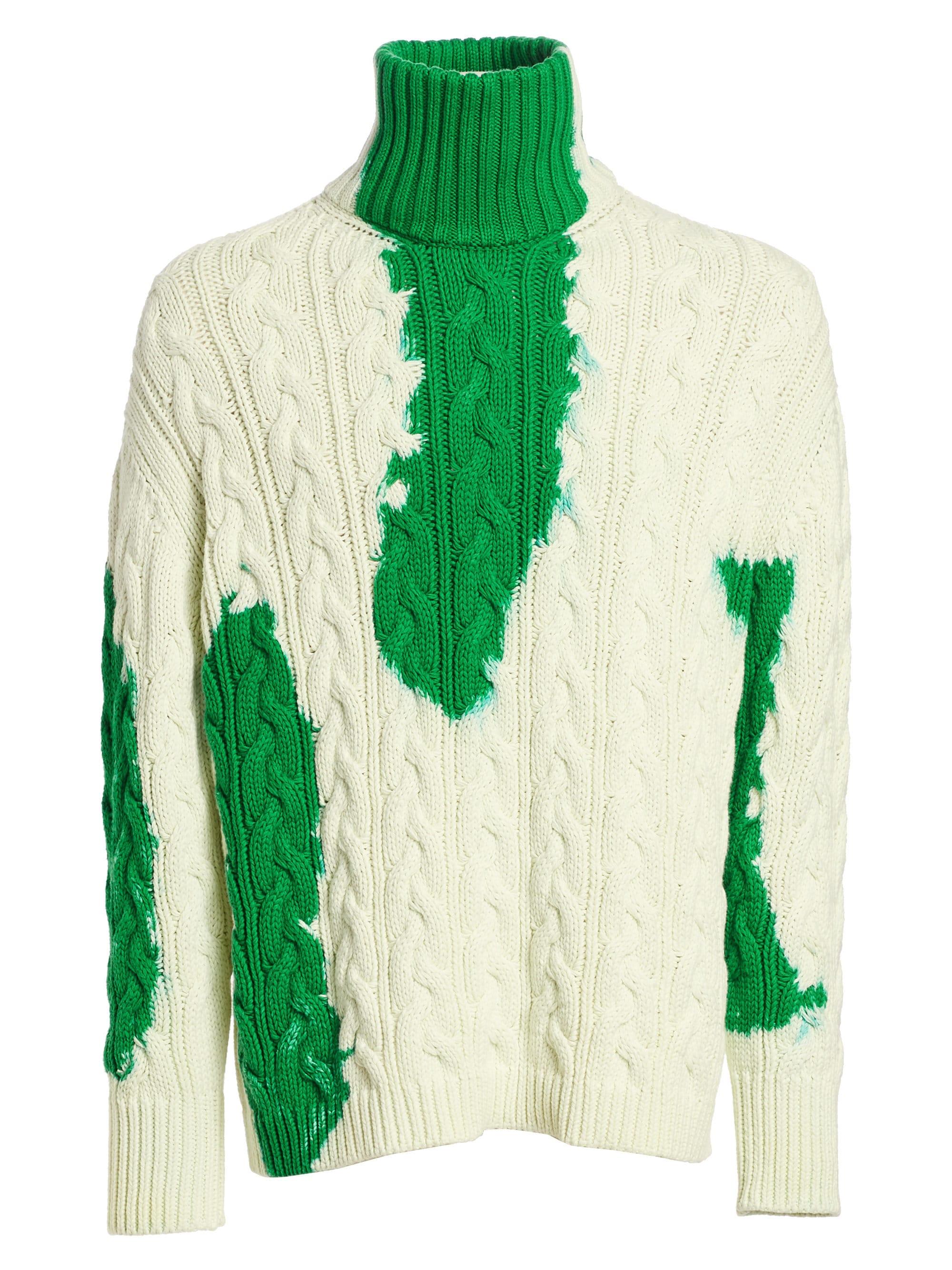 balenciaga bleached sweater