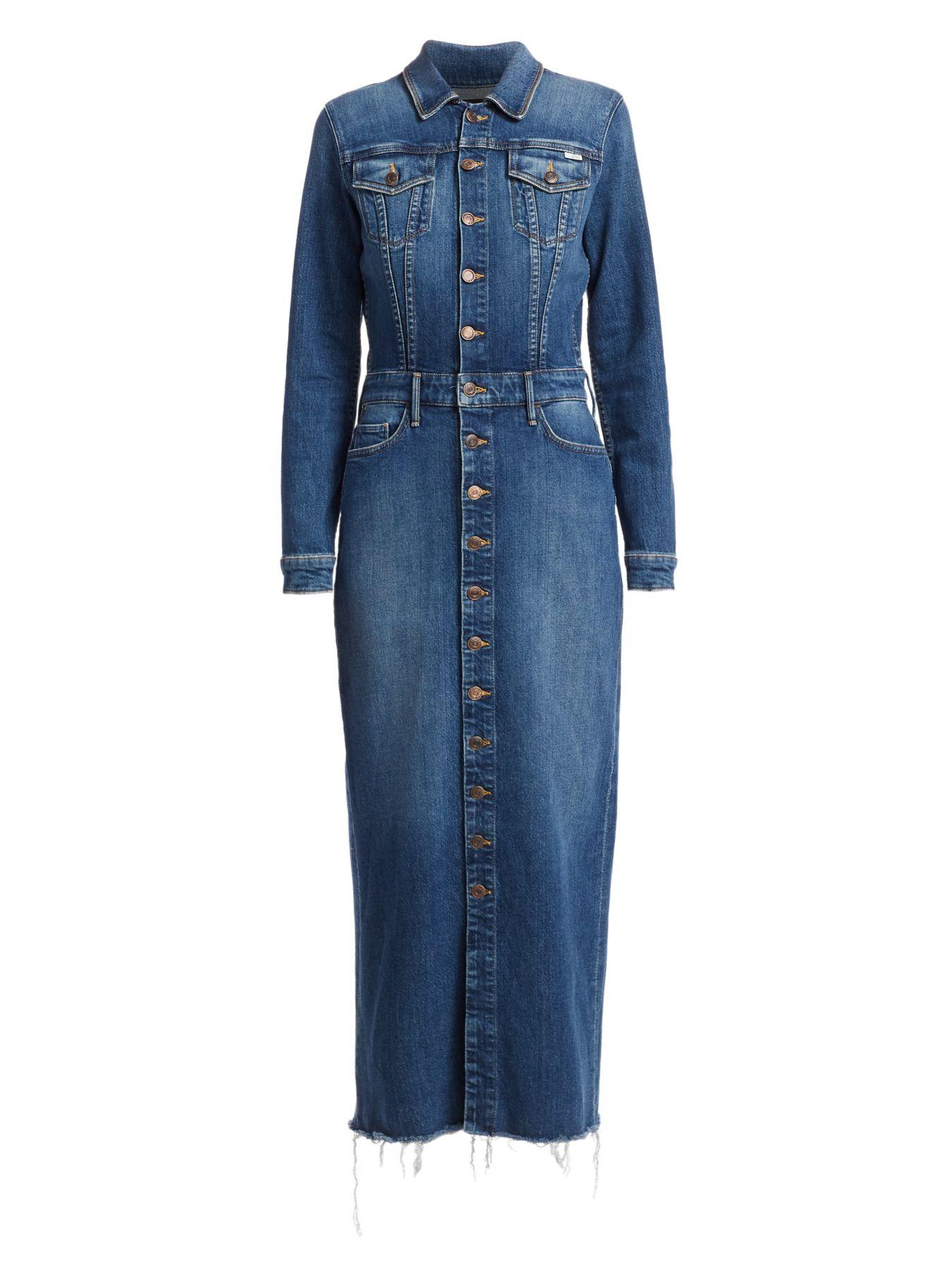 Mother cover up denim dress Clearance