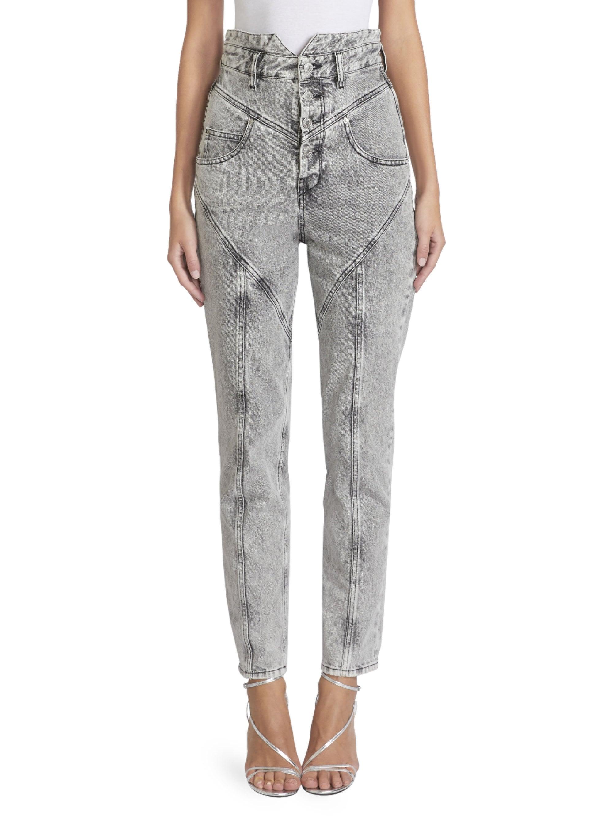 isabel marant high waisted jeans