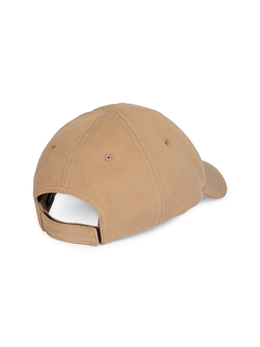 Balenciaga Cotton Logo Baseball Cap in 
