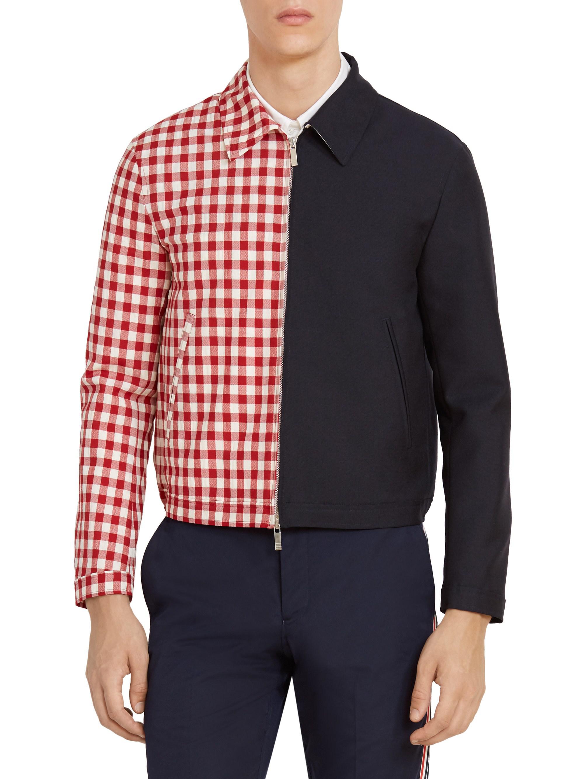 thom browne golf jacket