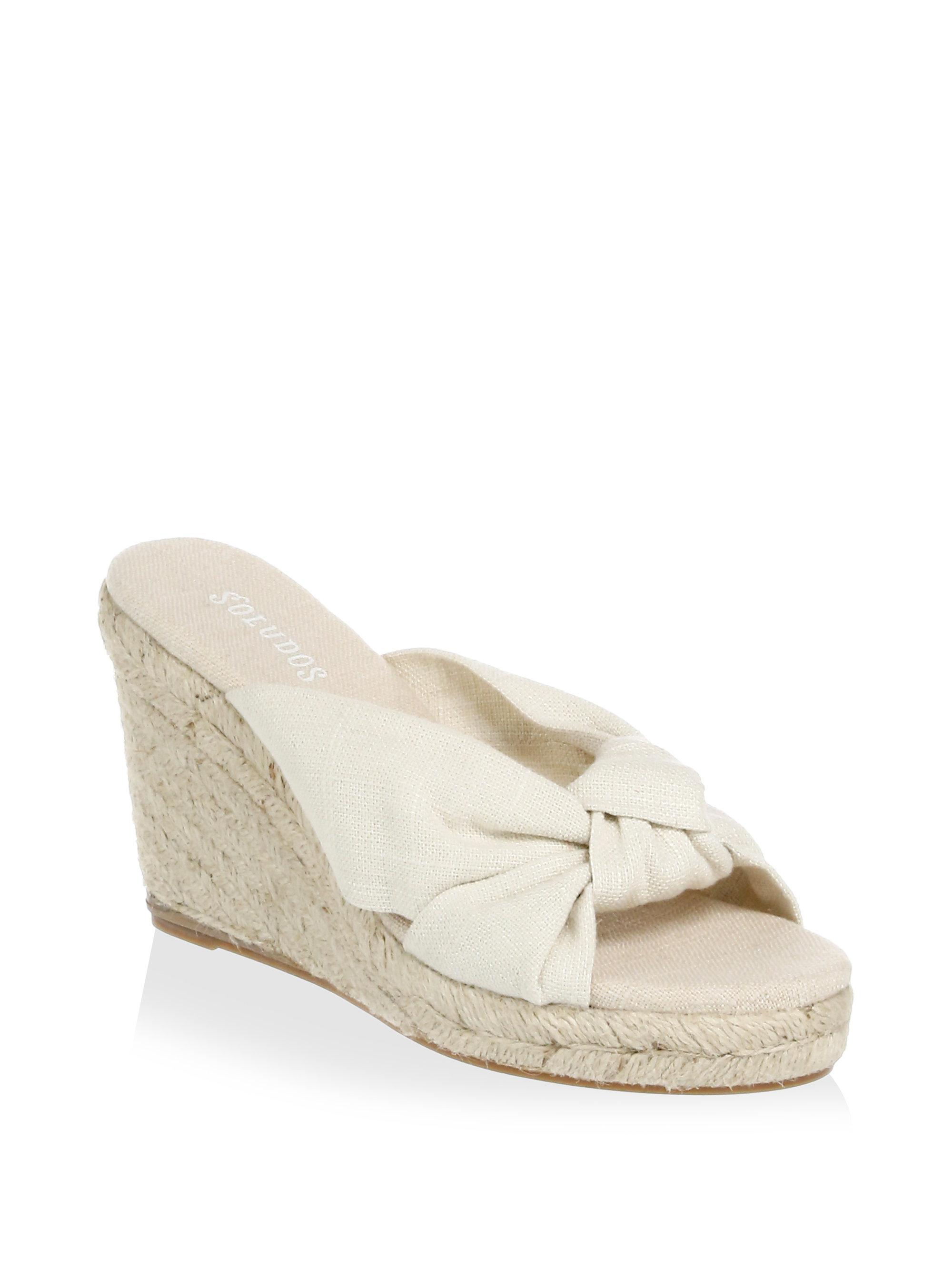 soludos knotted wedge