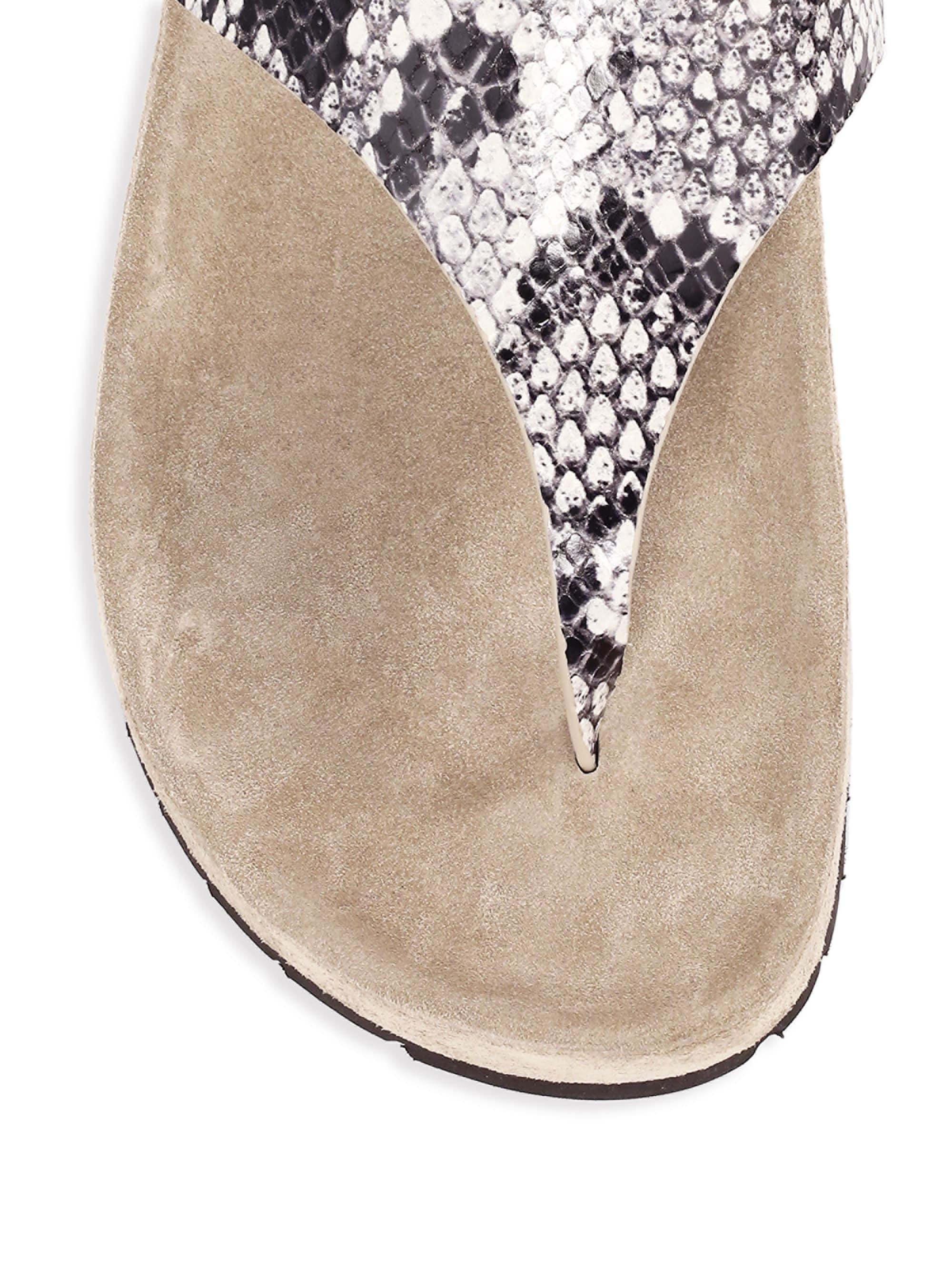 vince padma leather sandals