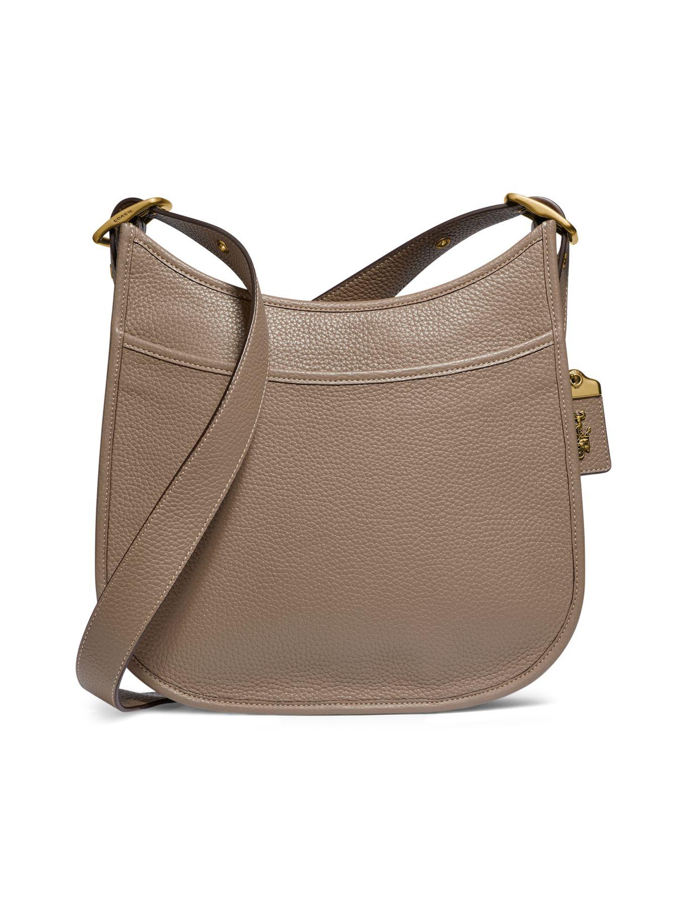 COACH Emery Leather Crossbody Bag in Brown Lyst