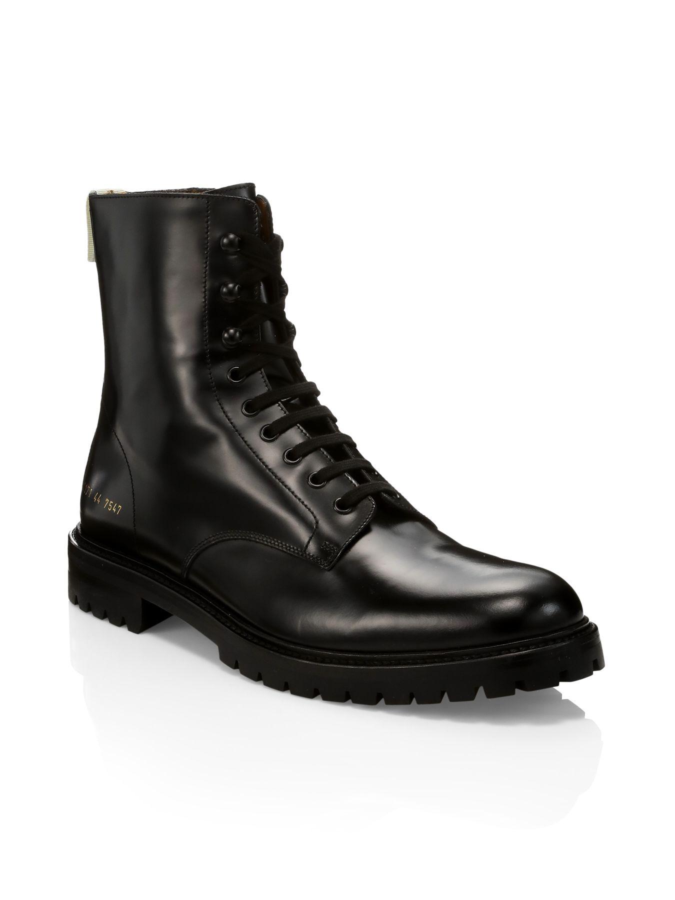 common projects combat boots