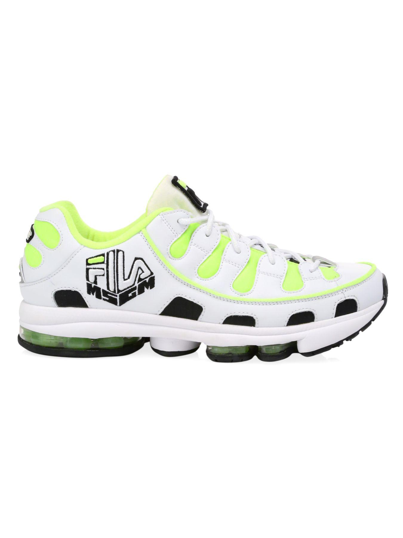 mustard fila sneakers