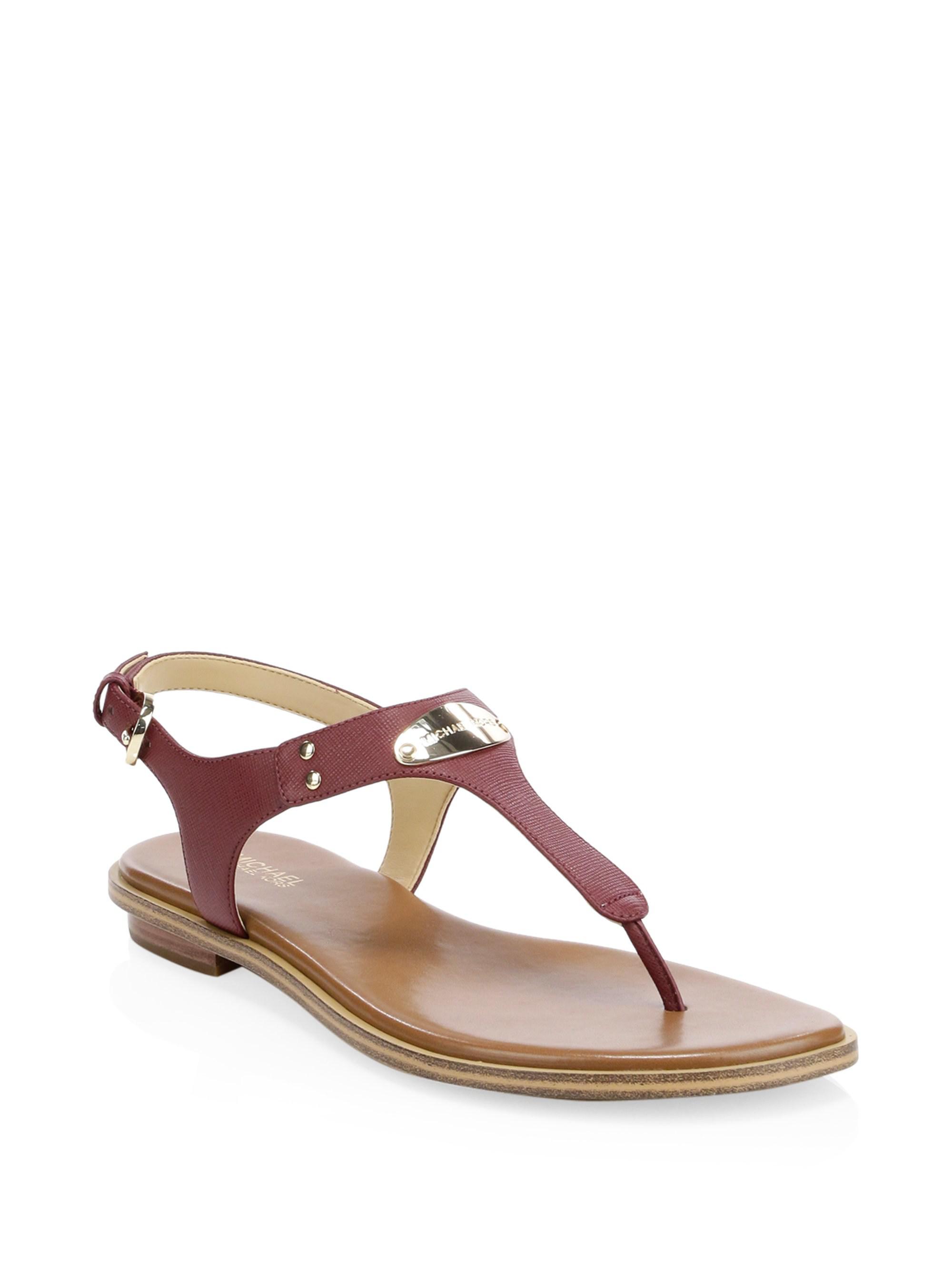 michael michael kors women's brady slingback thong sandals