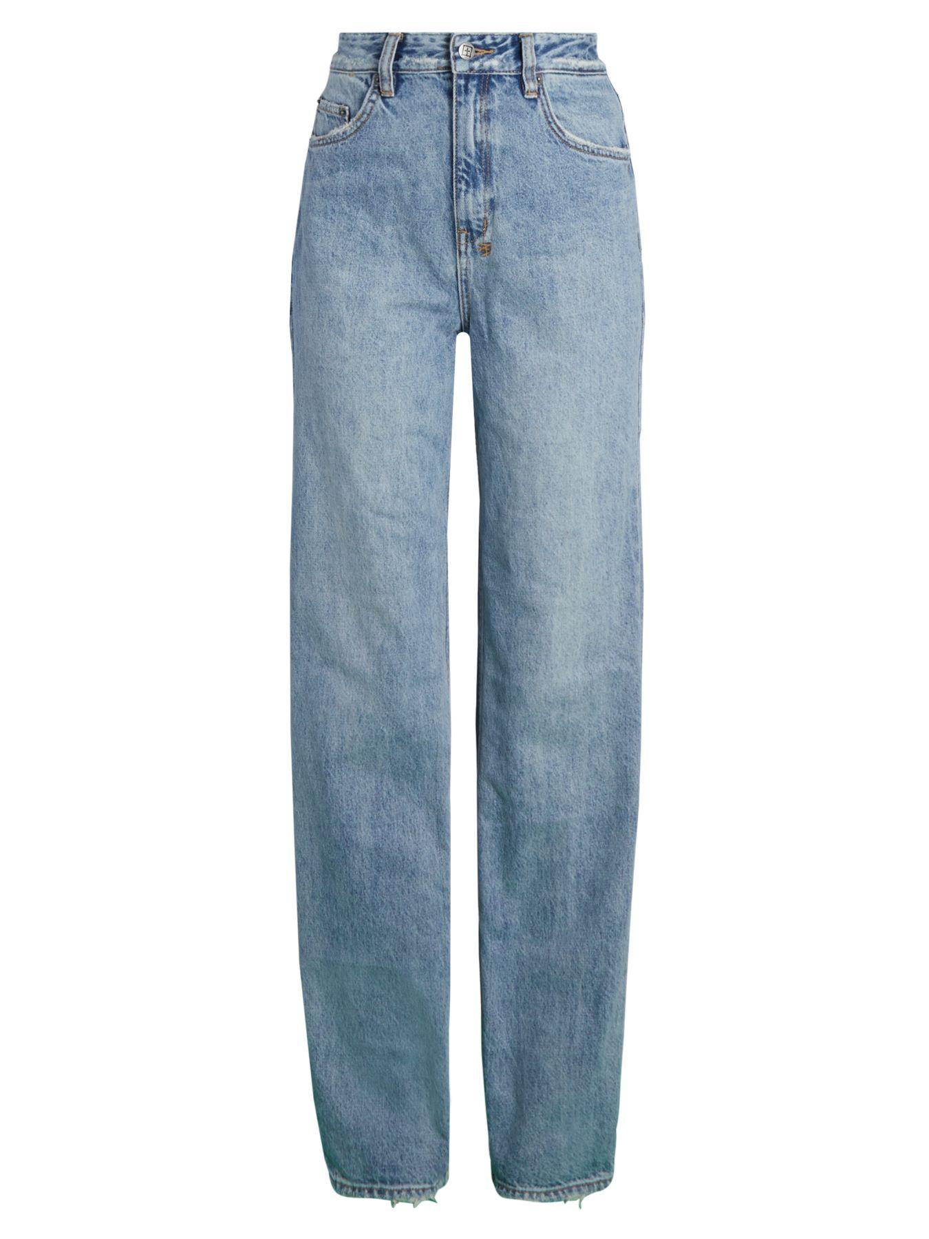 Ksubi Denim Playback Karma High-rise Straight Jeans in Blue - Lyst