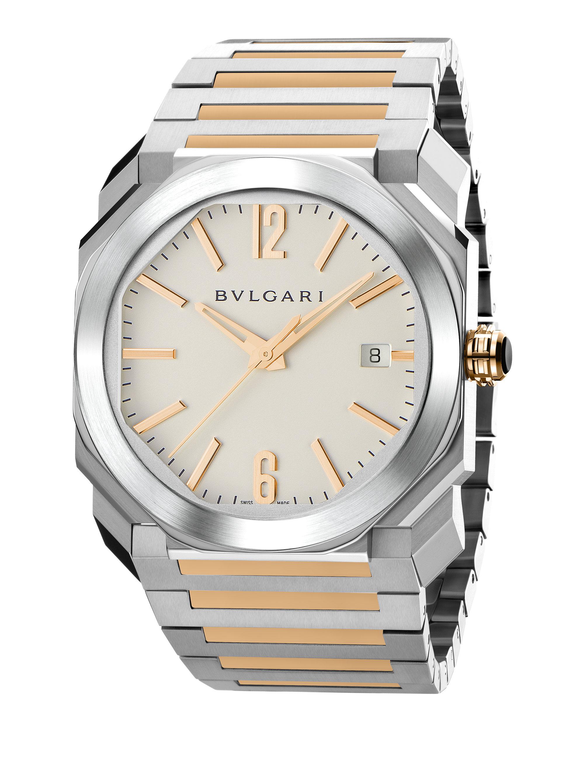 bvlgari rose gold watch