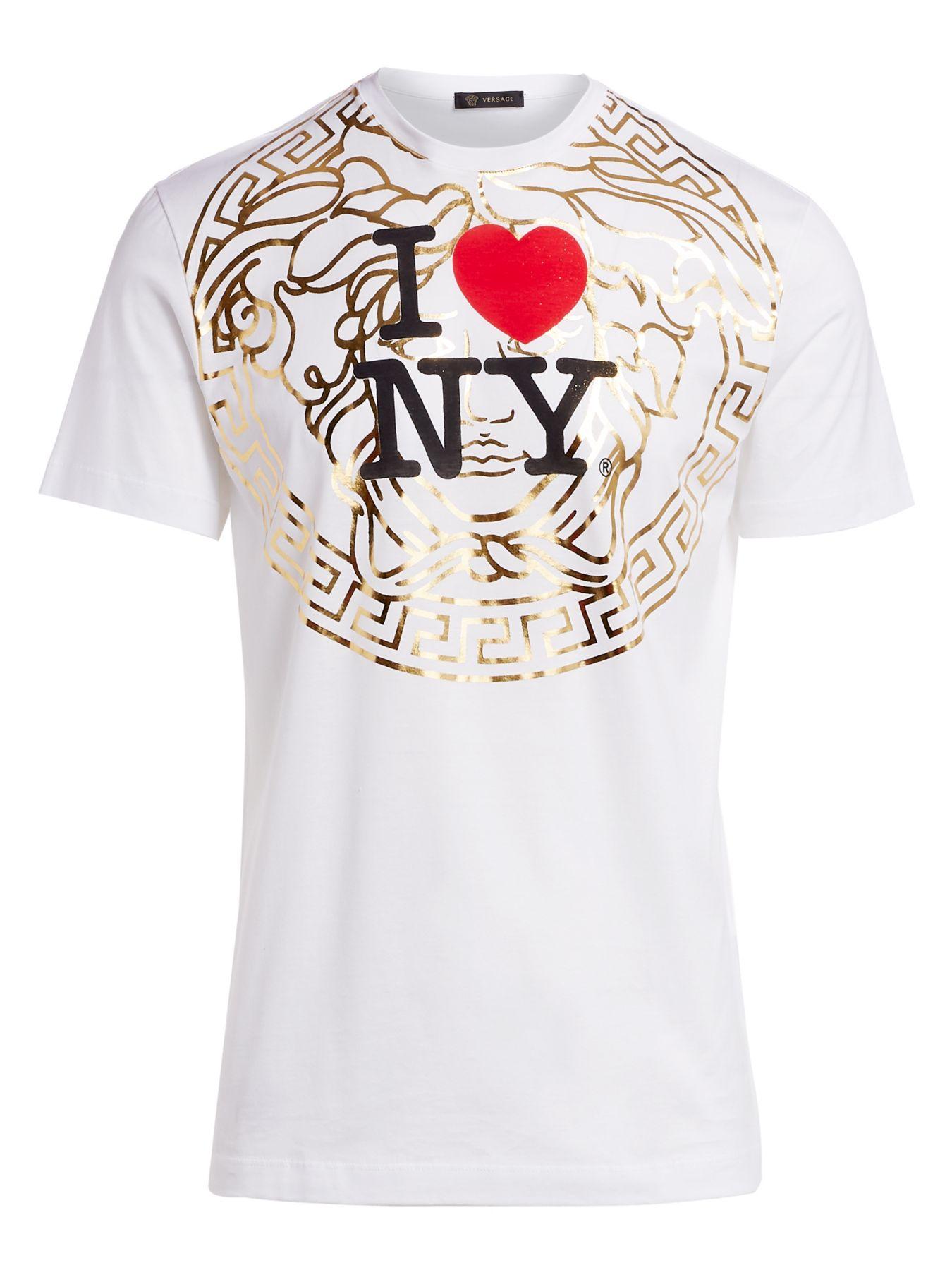 versace i love new york t shirt