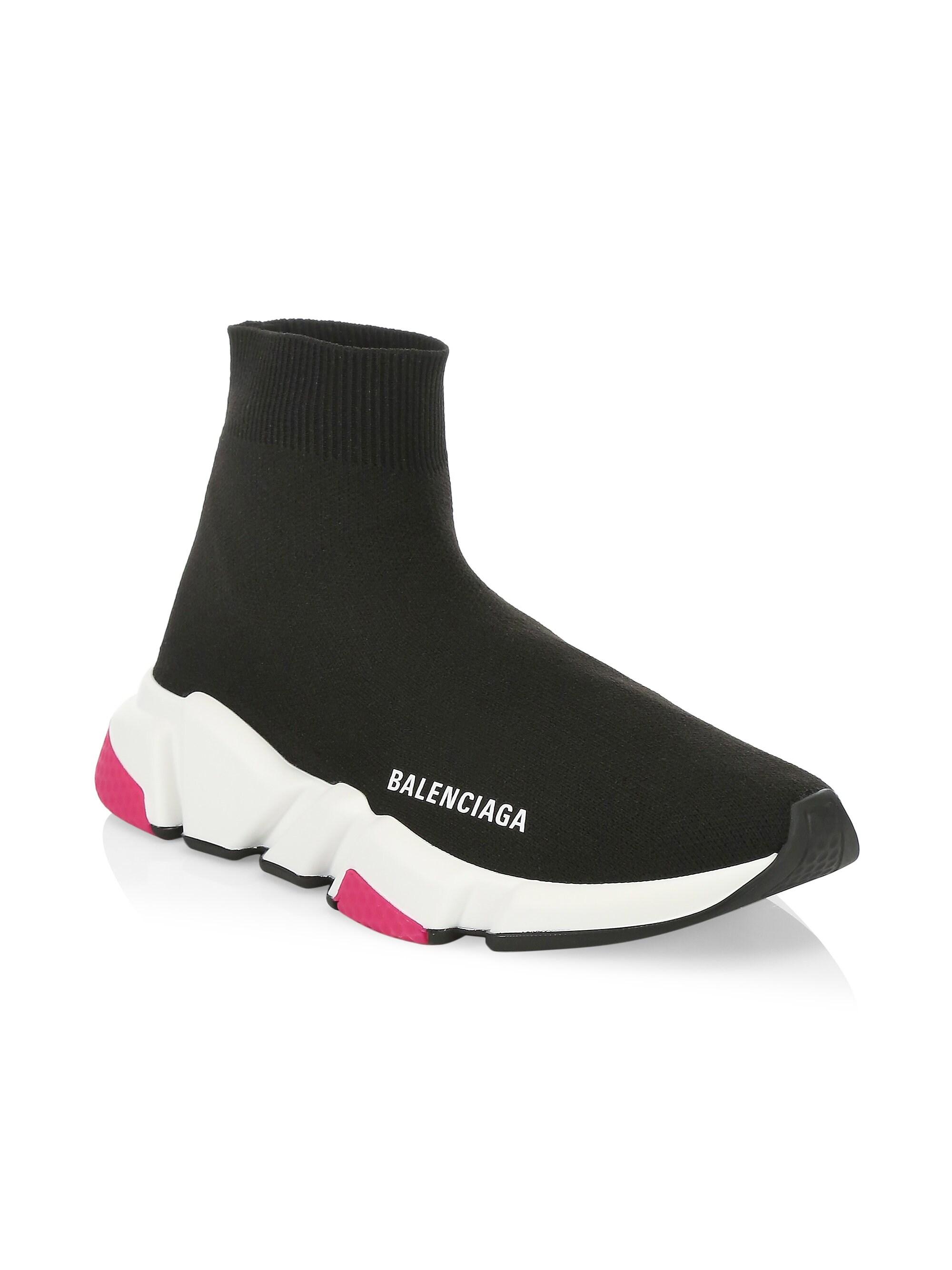 Dollzis Balenciaga Socks Shoes Black