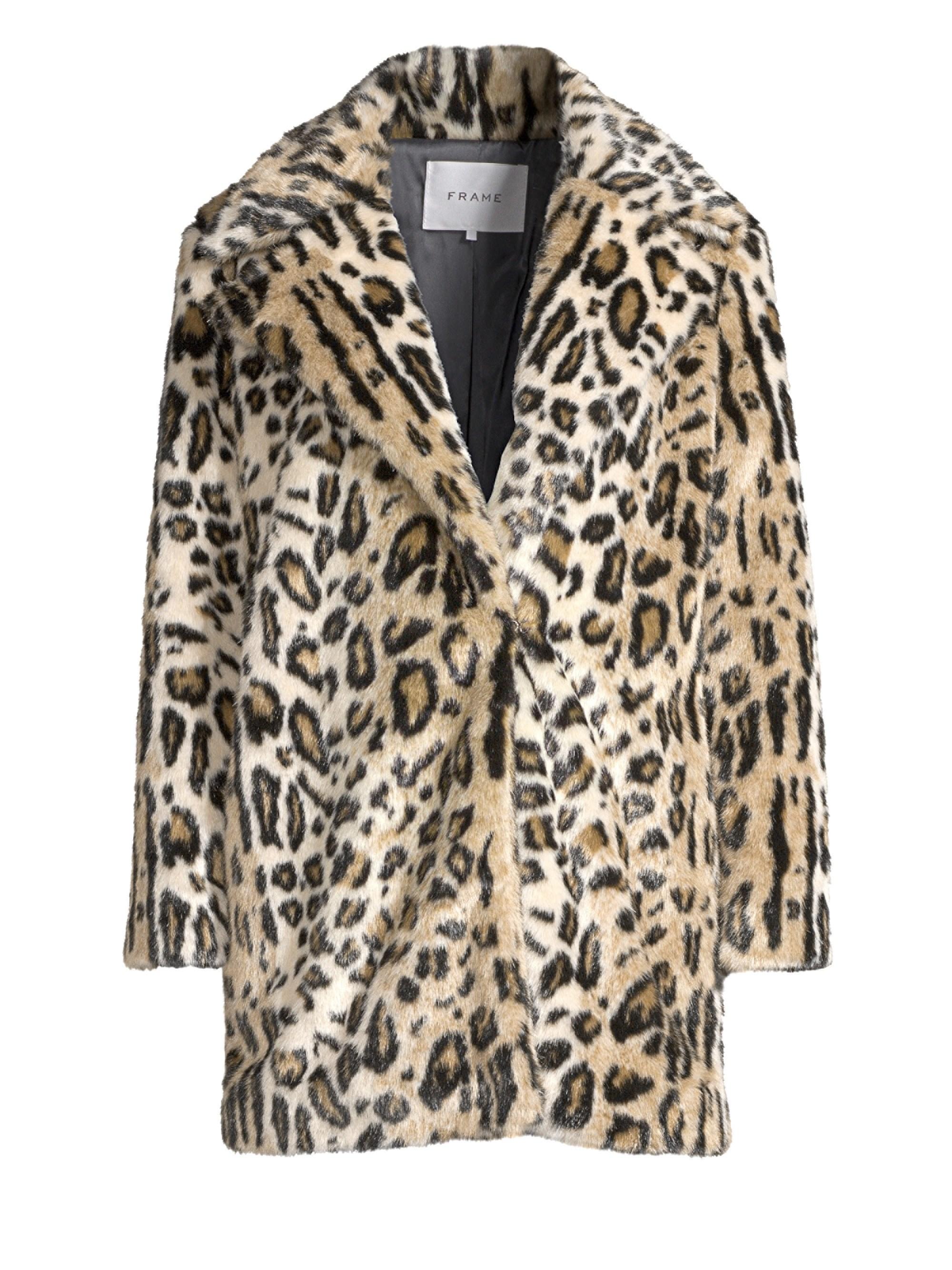 frame cheetah coat