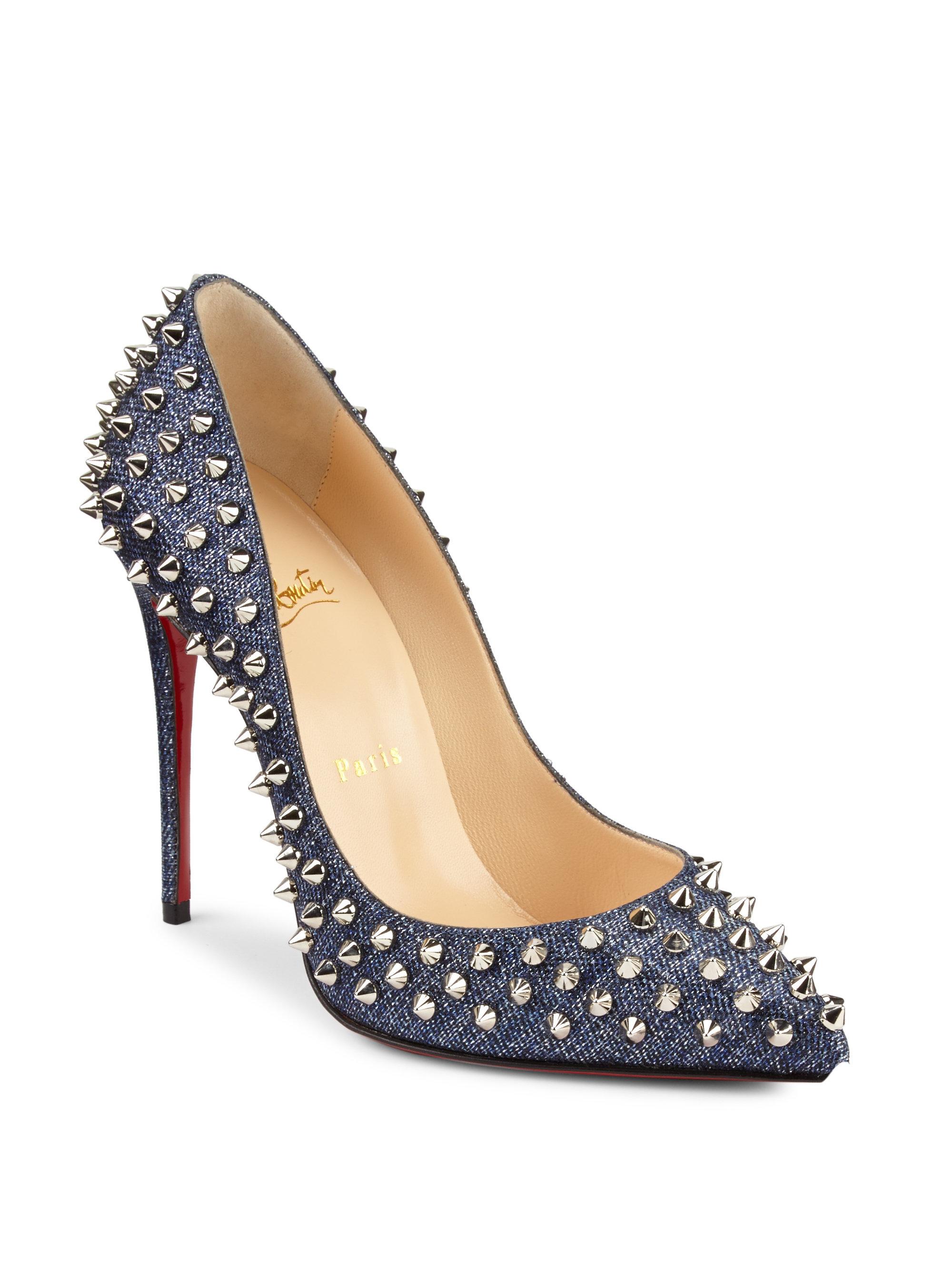 christian louboutin follies spikes