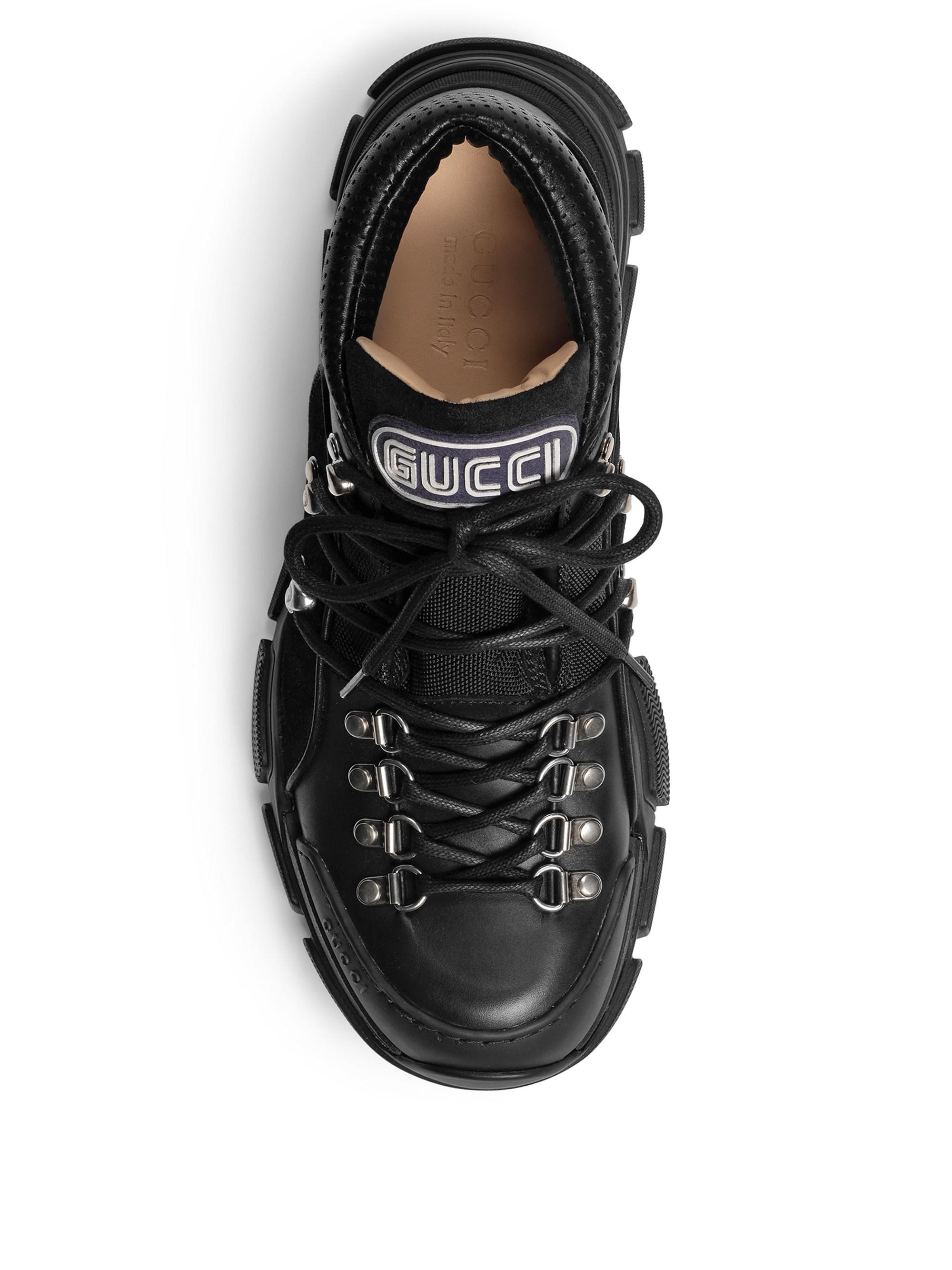 gucci flashtrek boots mens