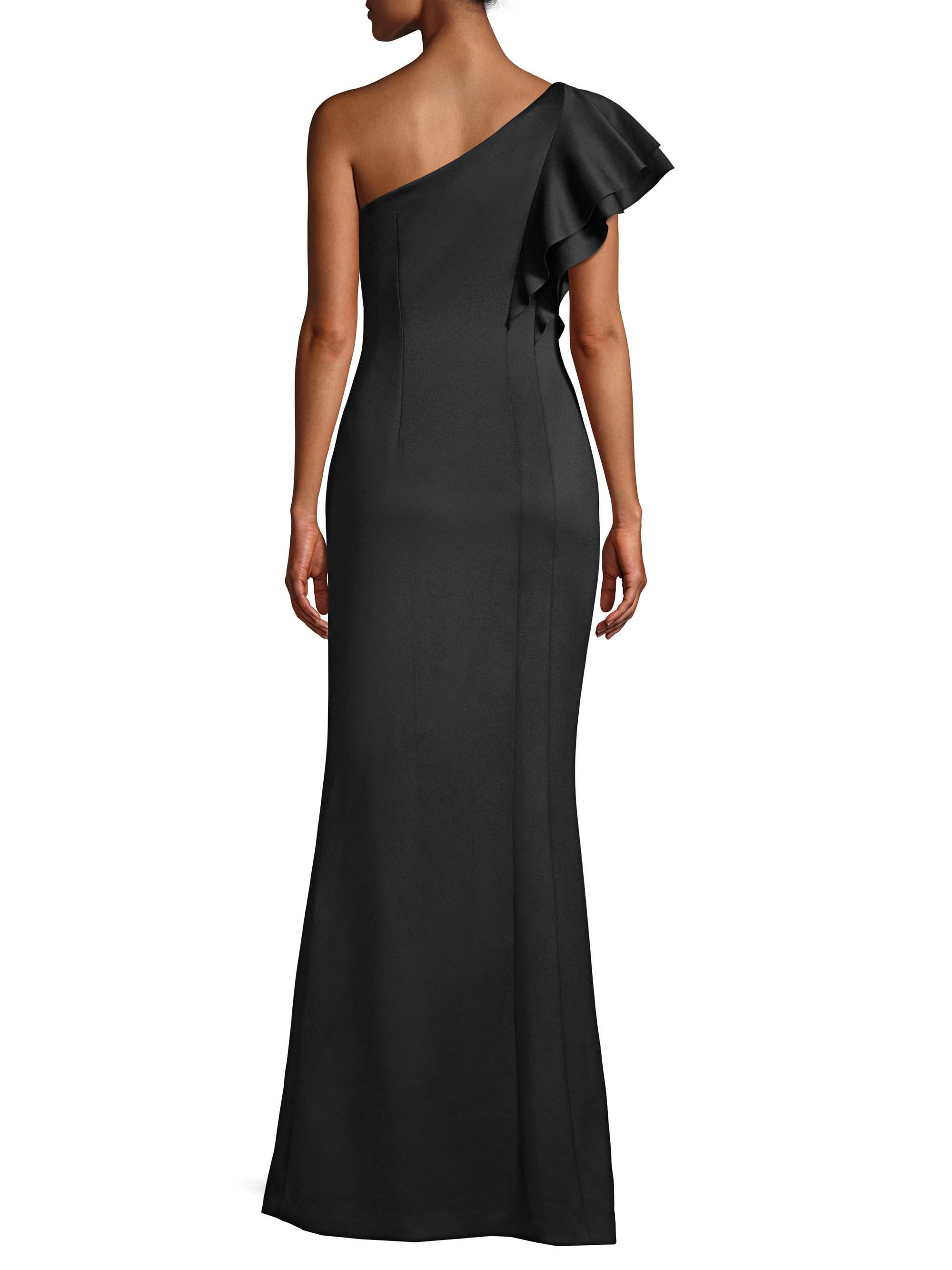 black halo mabel gown