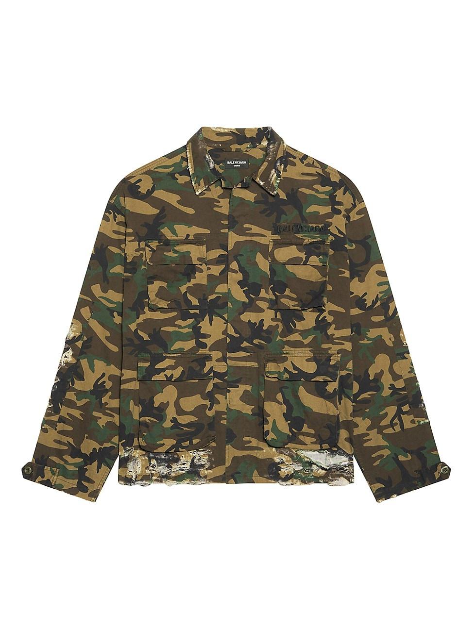 balenciaga military jacket