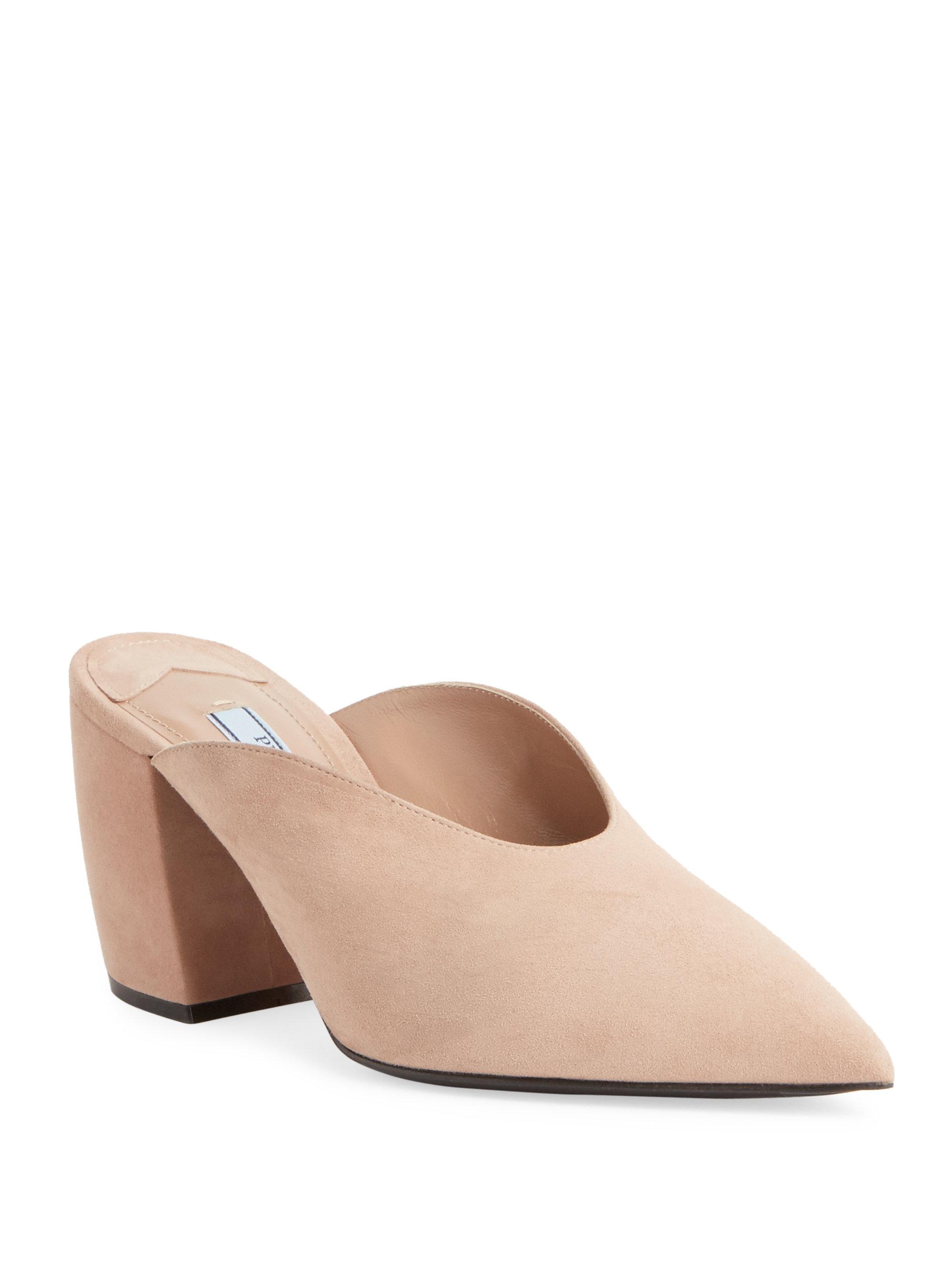 prada pointy toe mule