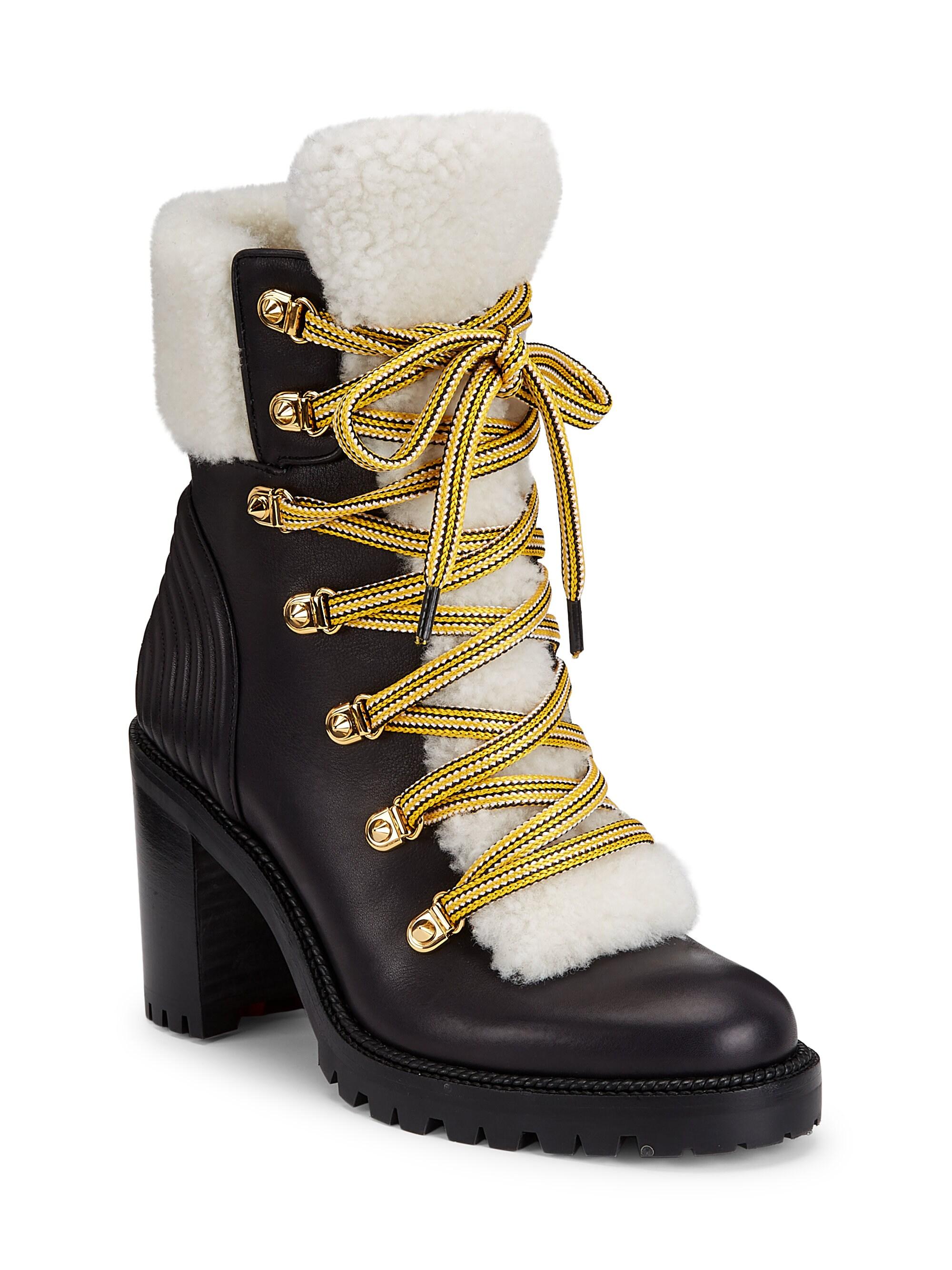 louboutin hiking boots