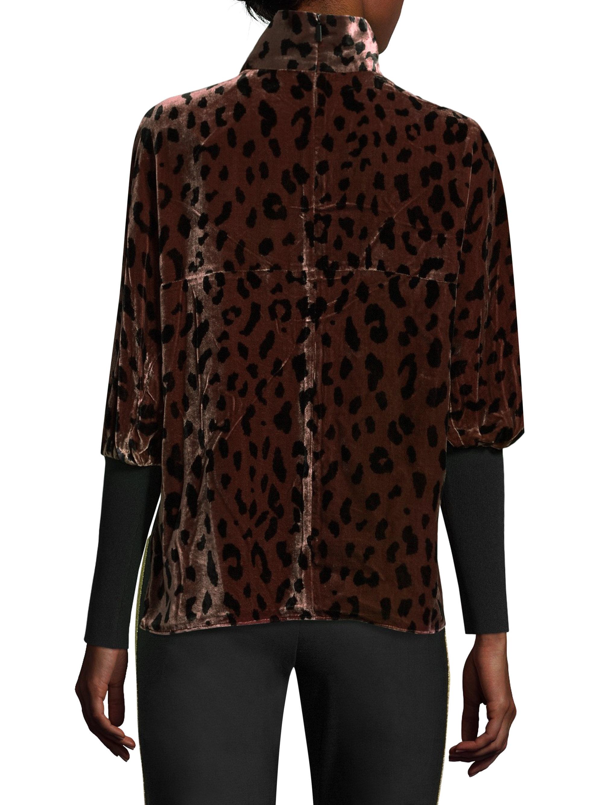 tibi velvet top
