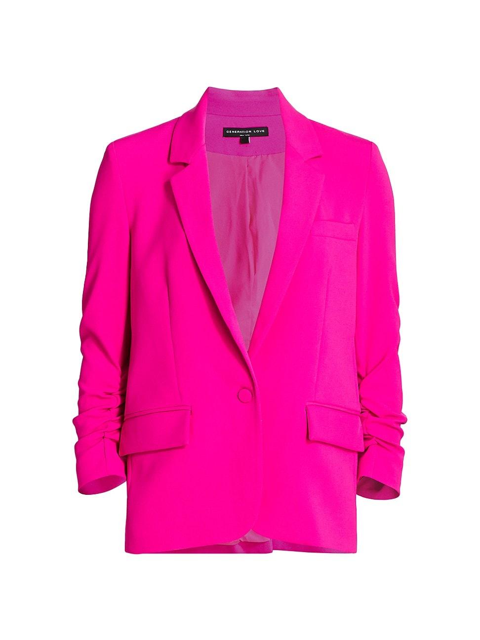 blazer hot pink
