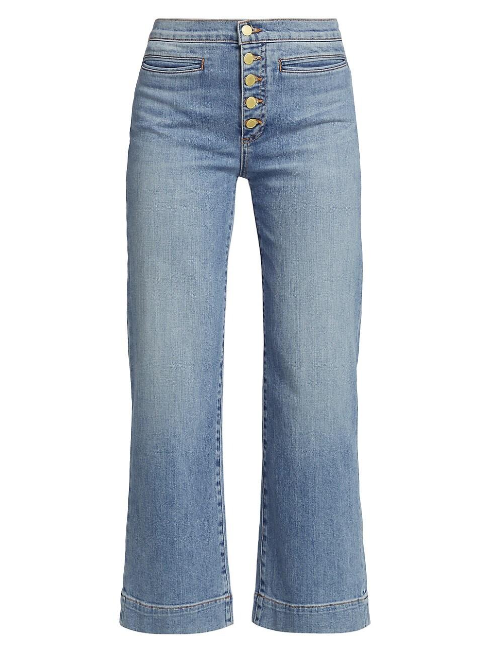 Ramy Brook Angela High-rise Flare Jeans in Blue | Lyst
