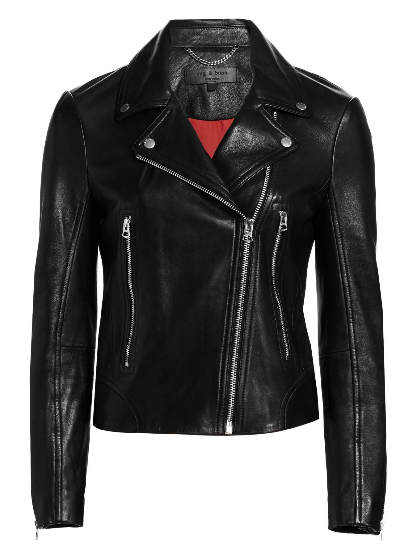 rag & bone leather jacket